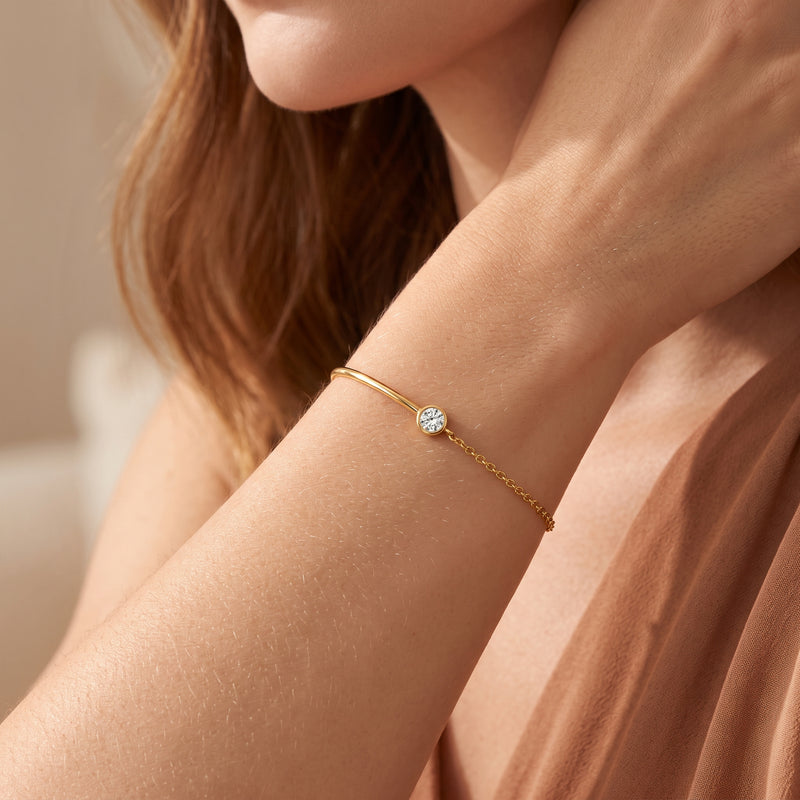 The Bezel Station Cuff Bracelet