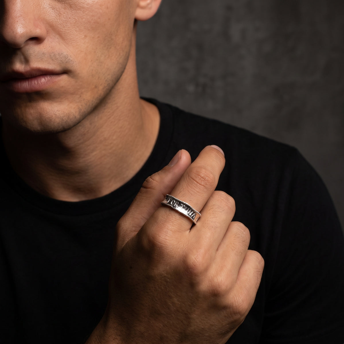 The Fortuna Engraved Ring