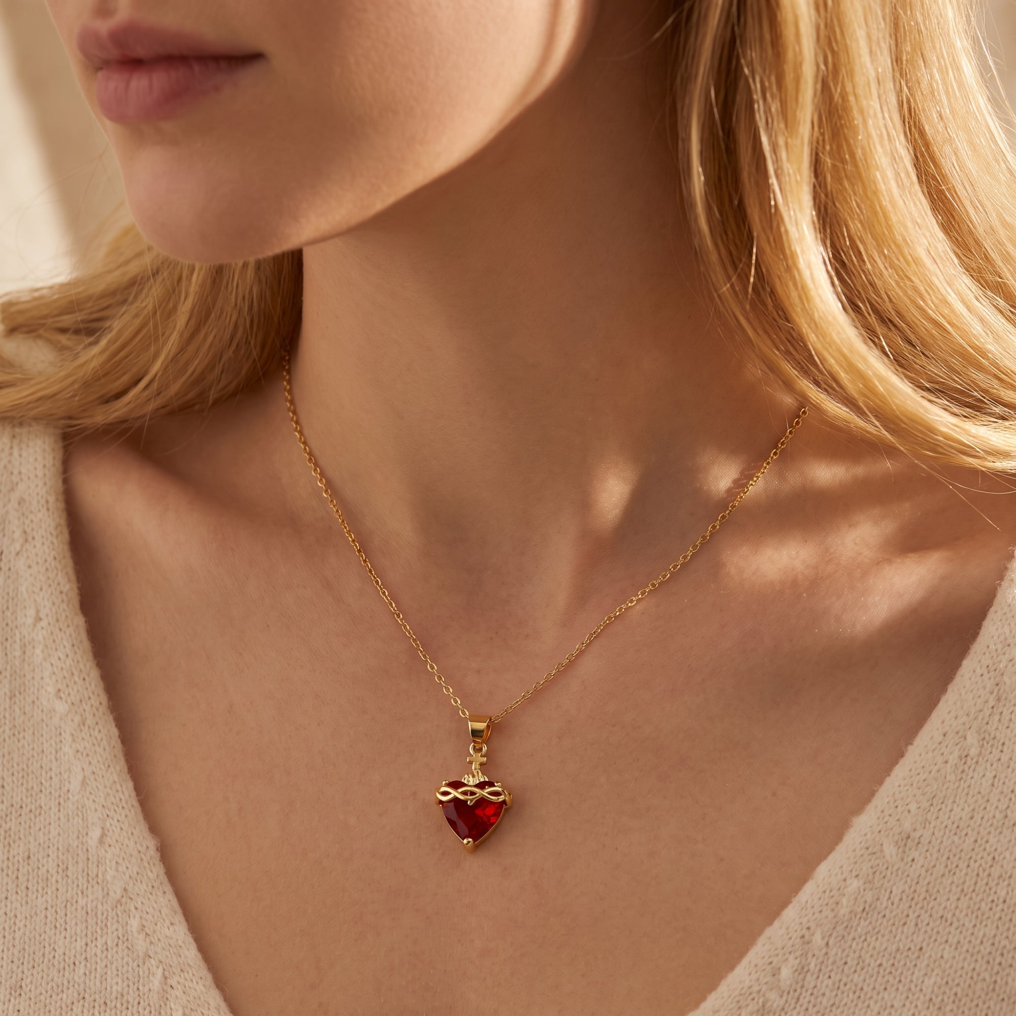 The Sacred Heart Necklace