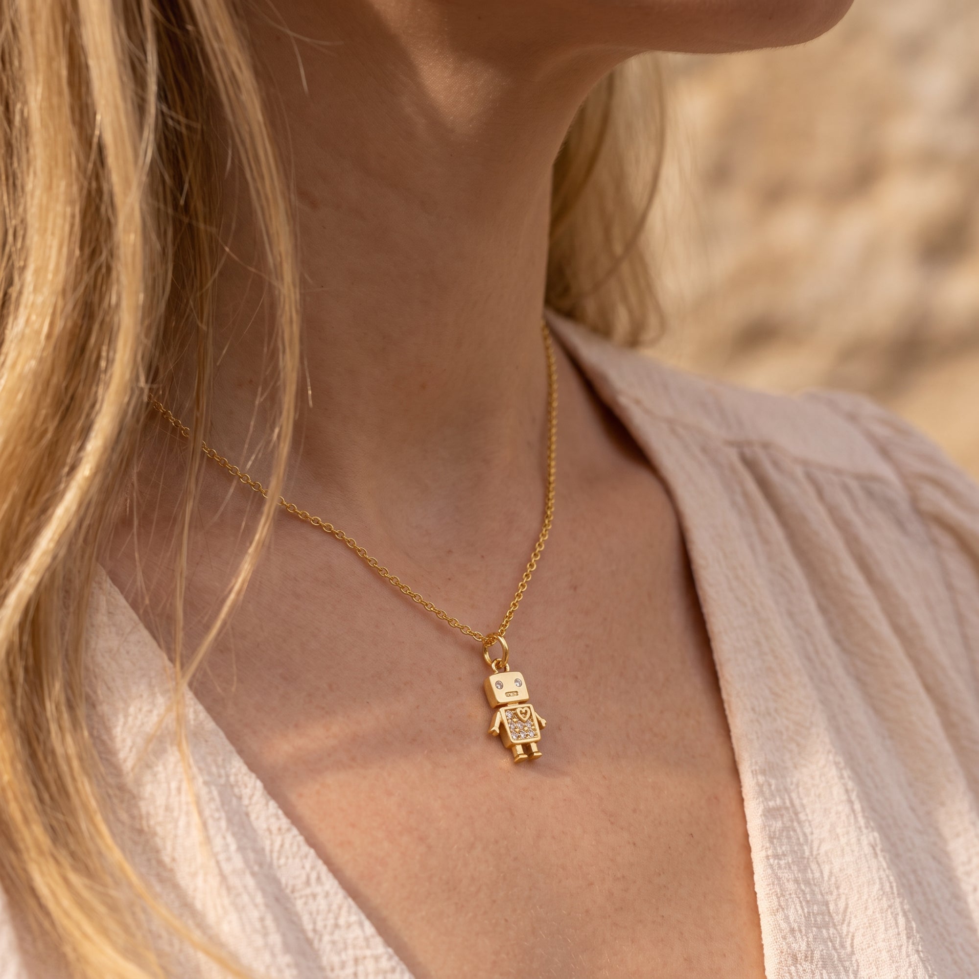 The Cosmo Robot Necklace