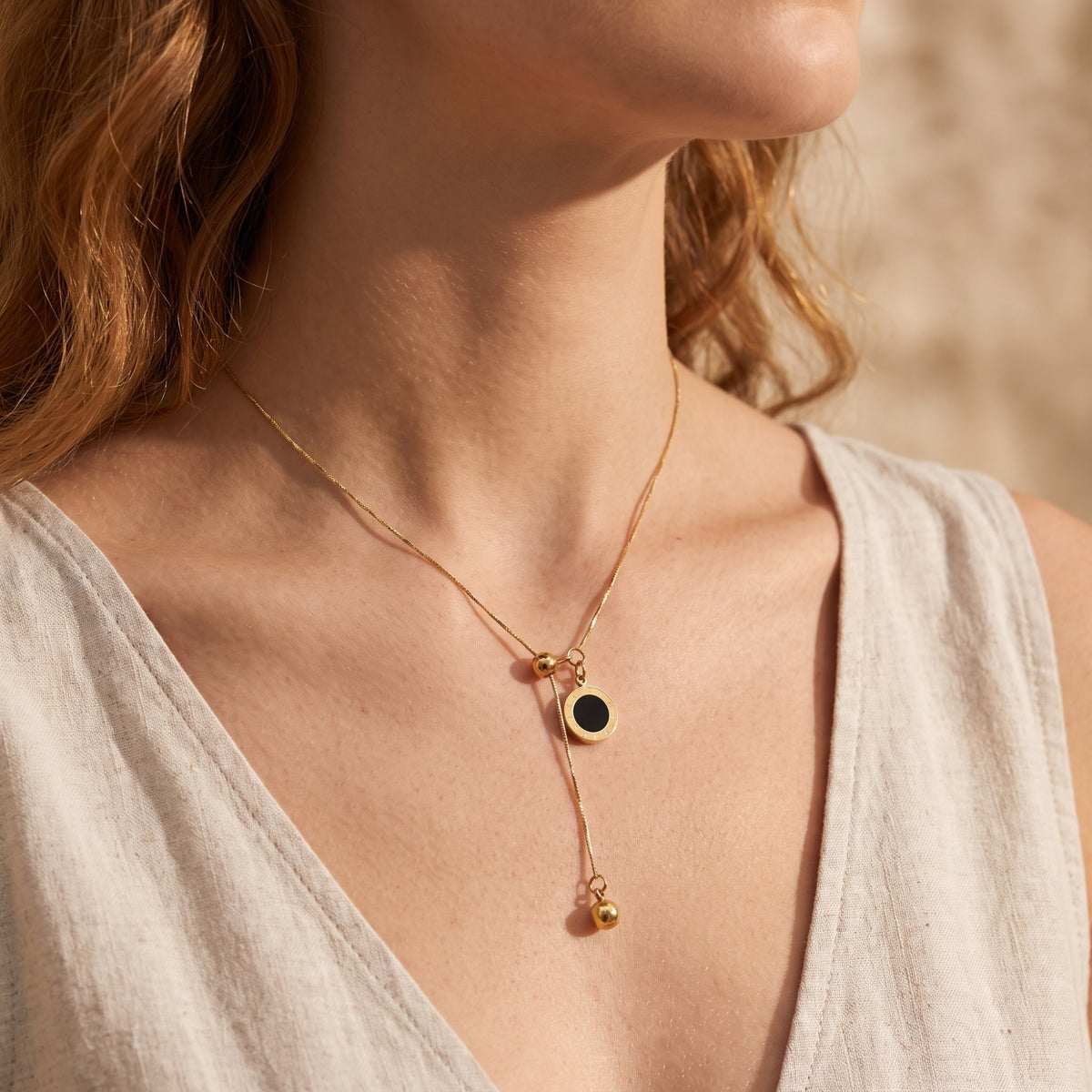 The Meridian Lariat Necklace