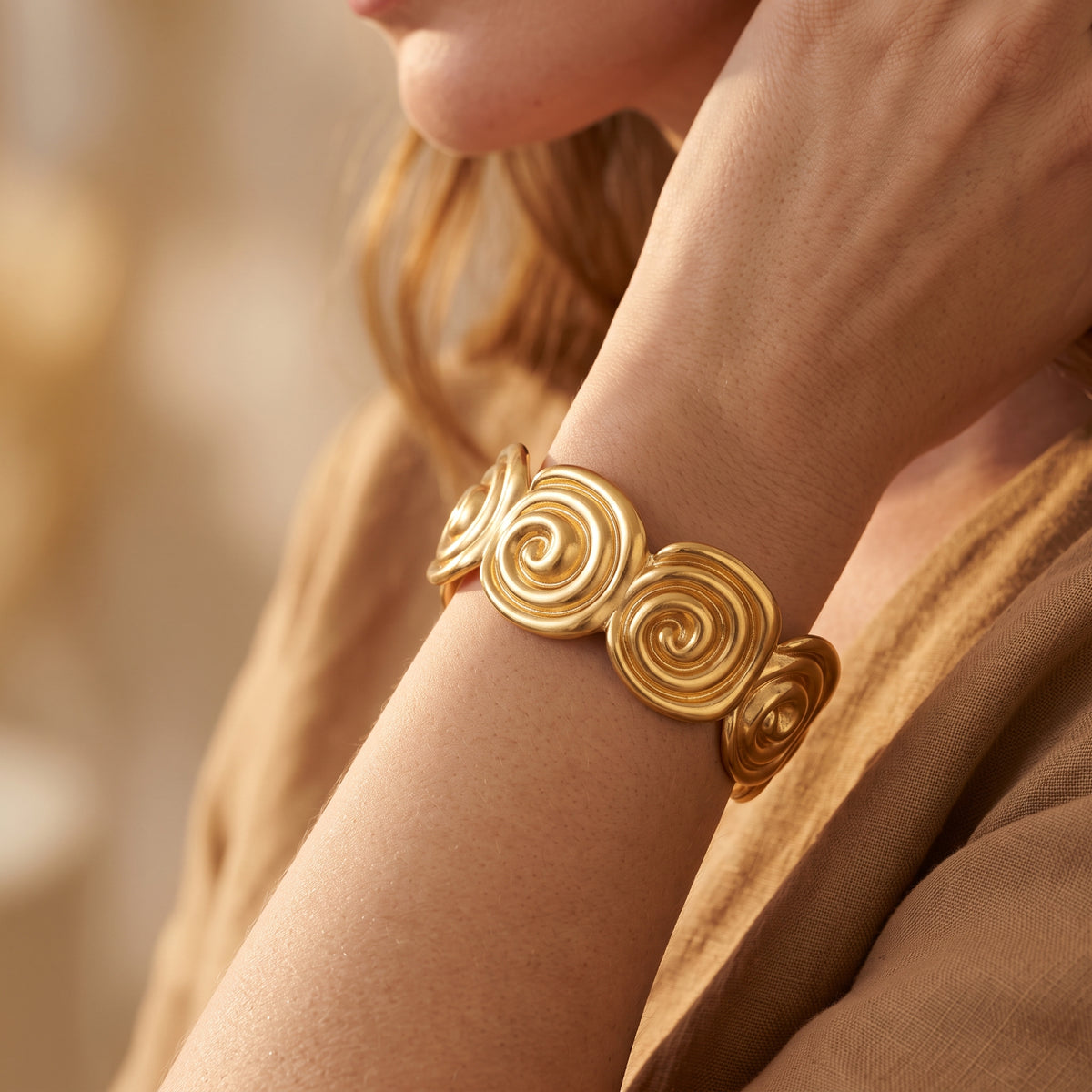 The Spiral Swirl Bracelet