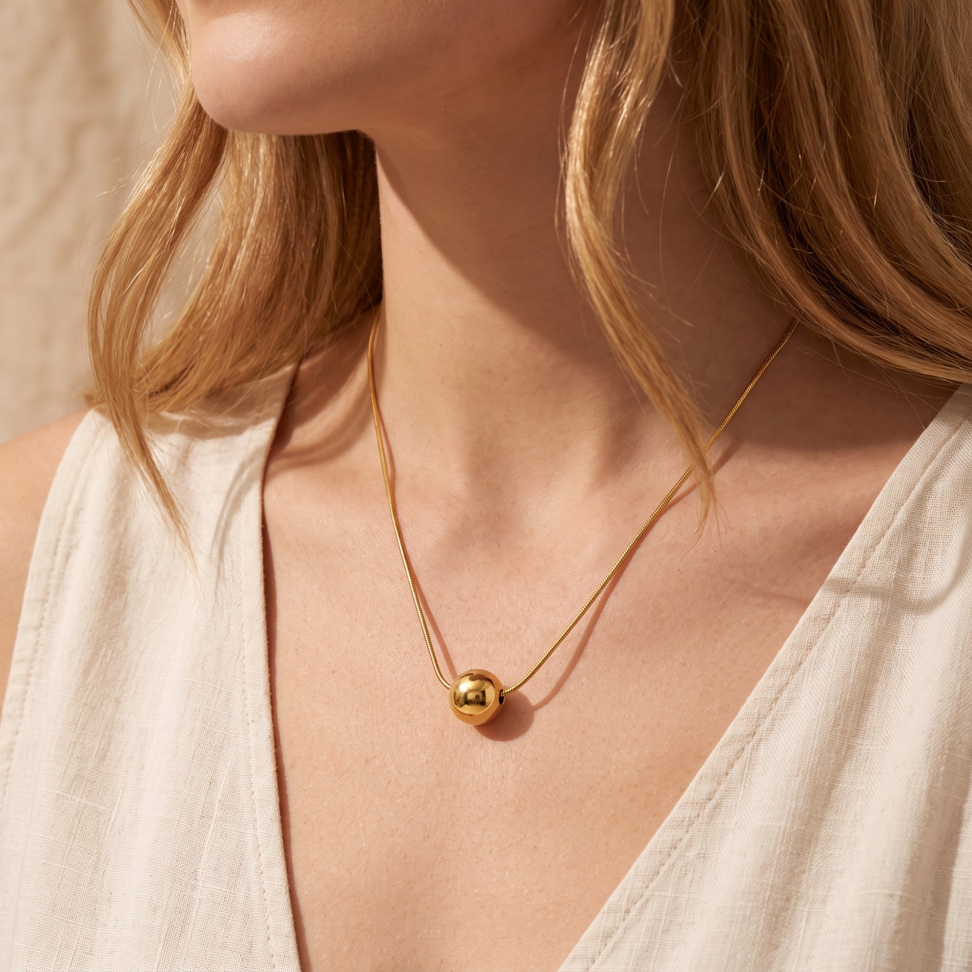The Orbital Sphere Necklace