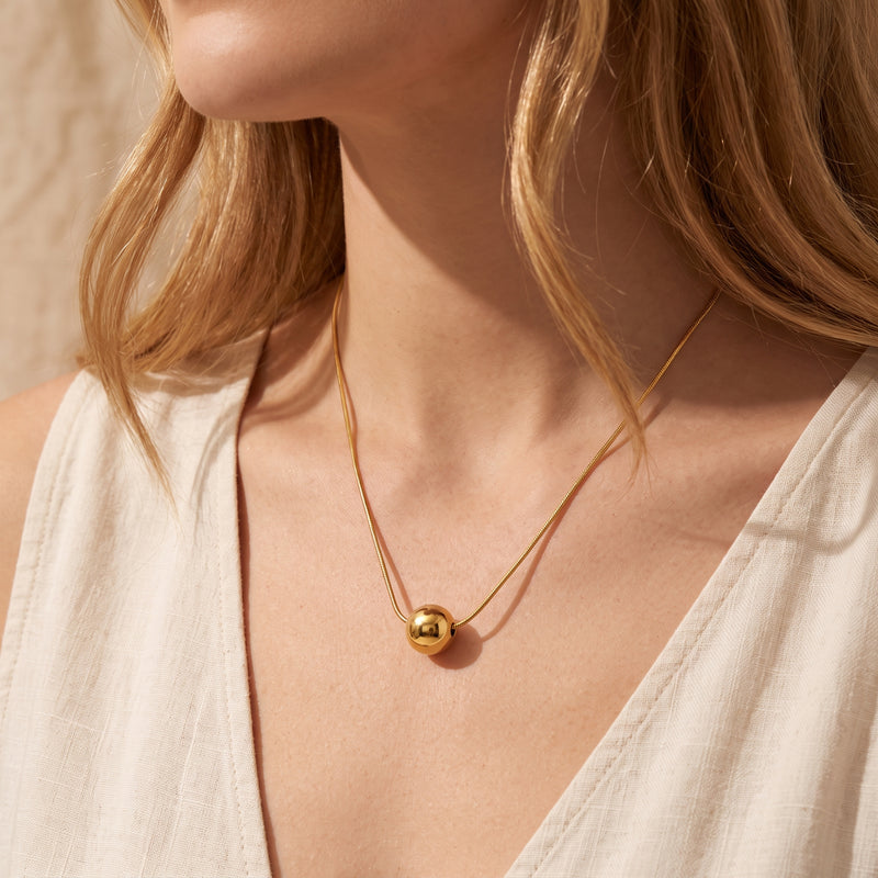 The Orbital Sphere Necklace