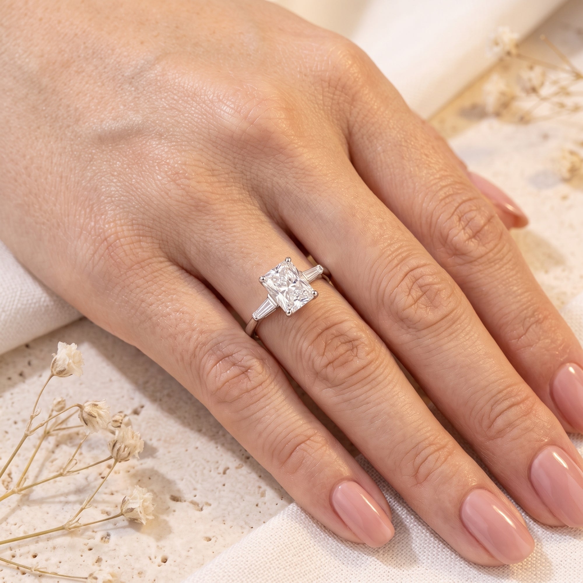 The Valerie Baguette Ring