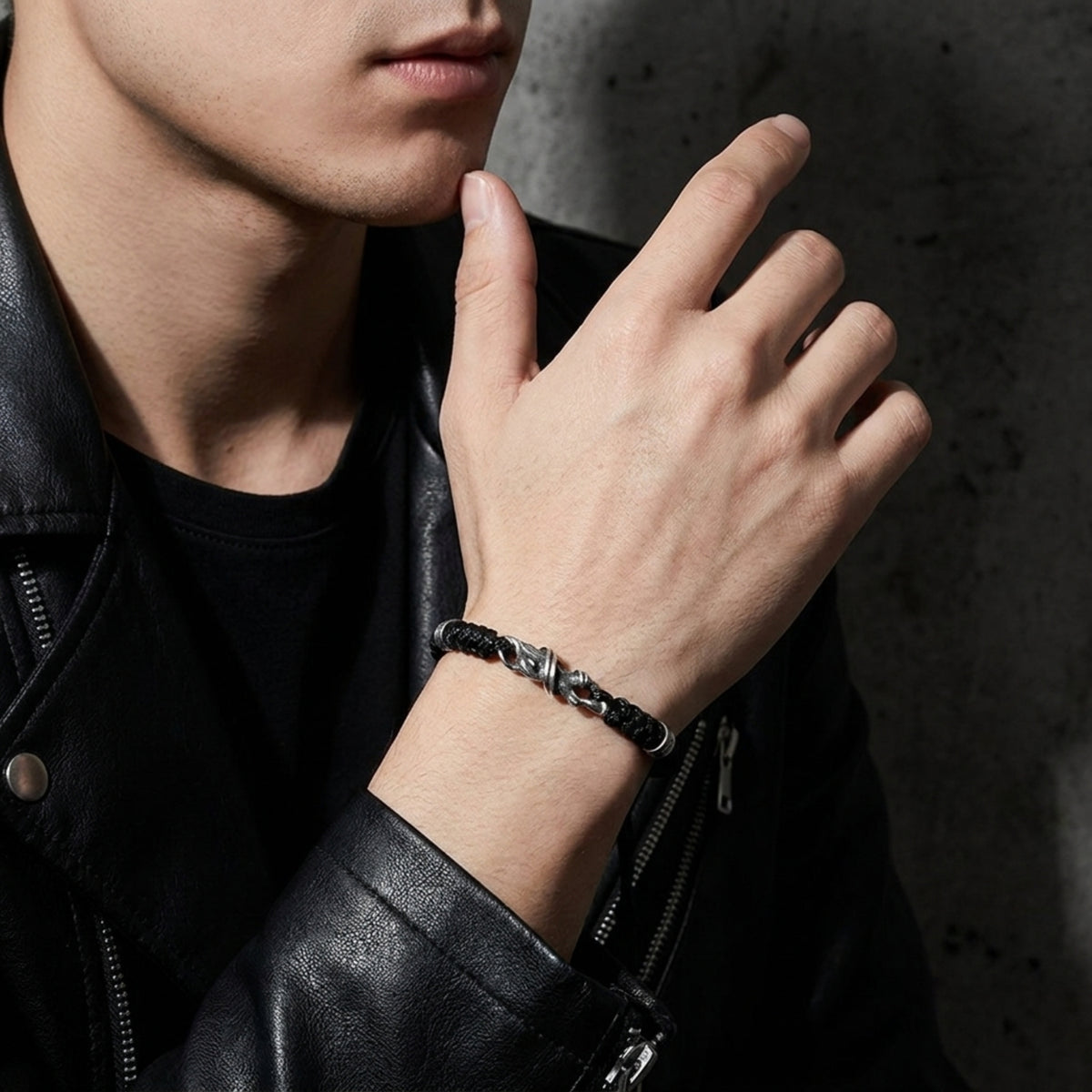 The Sylvan Bark Rope Bracelet