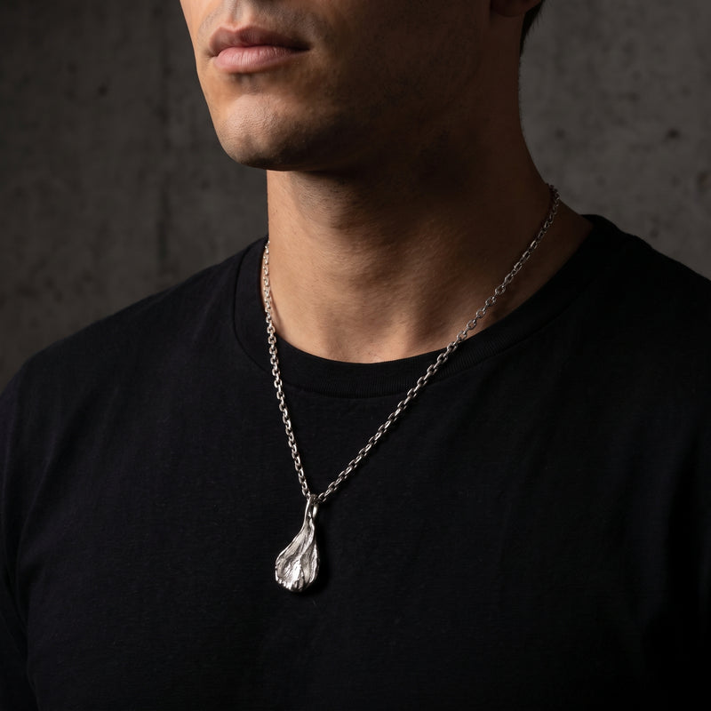 The Sculpted Petal Necklace