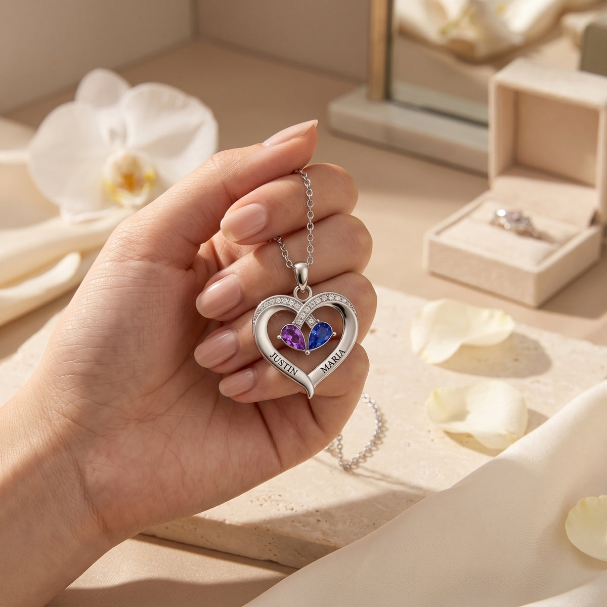 The Devotion Heart Necklace