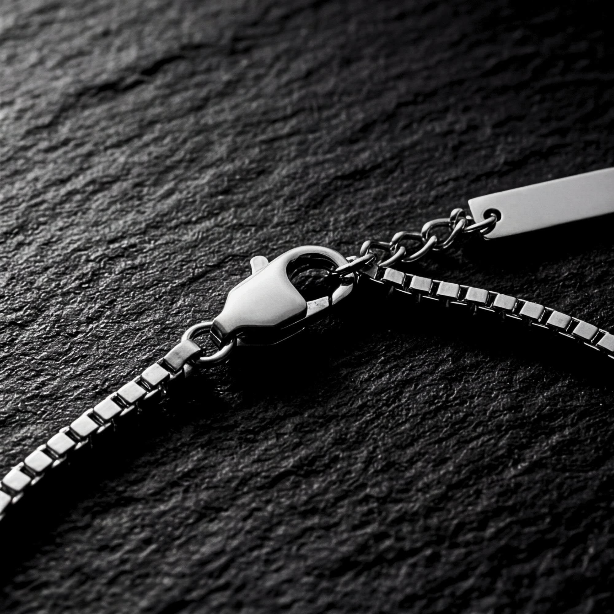 The Box Chain Bracelet - Silver