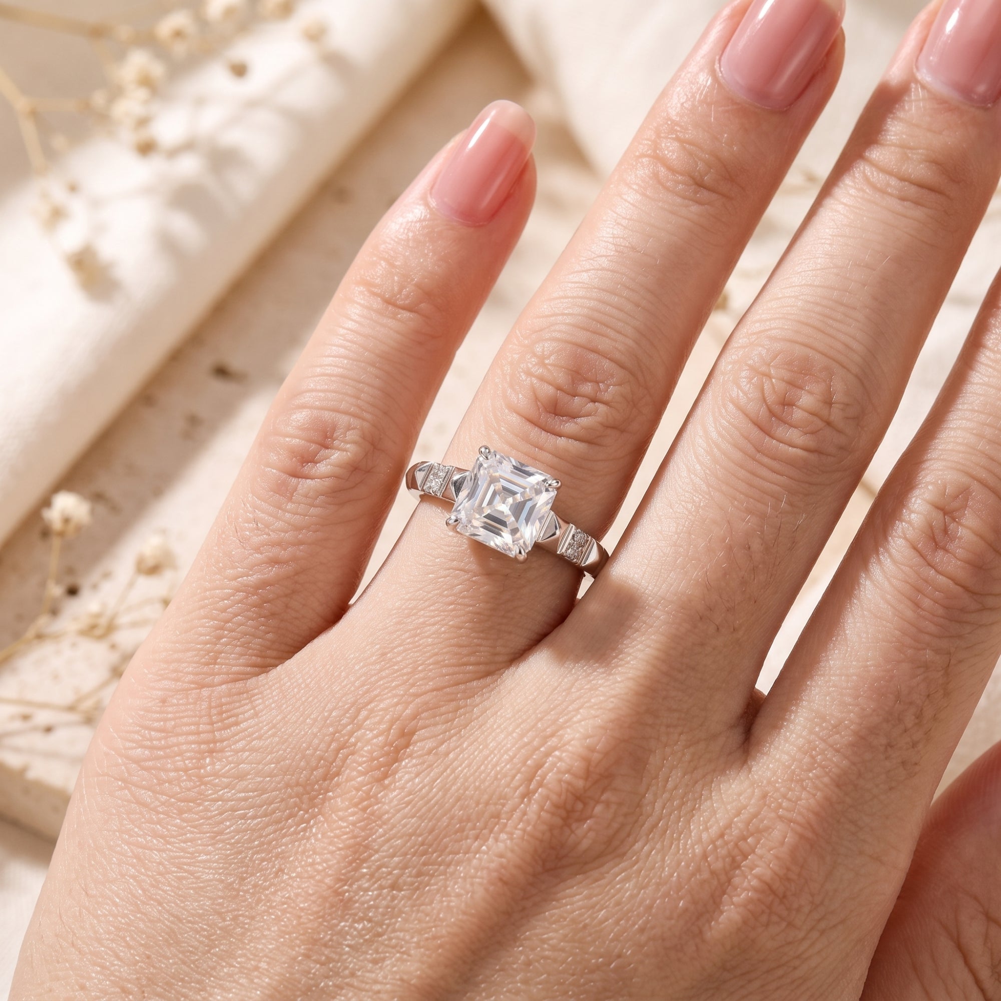 The Valo Radiant Solitaire Ring