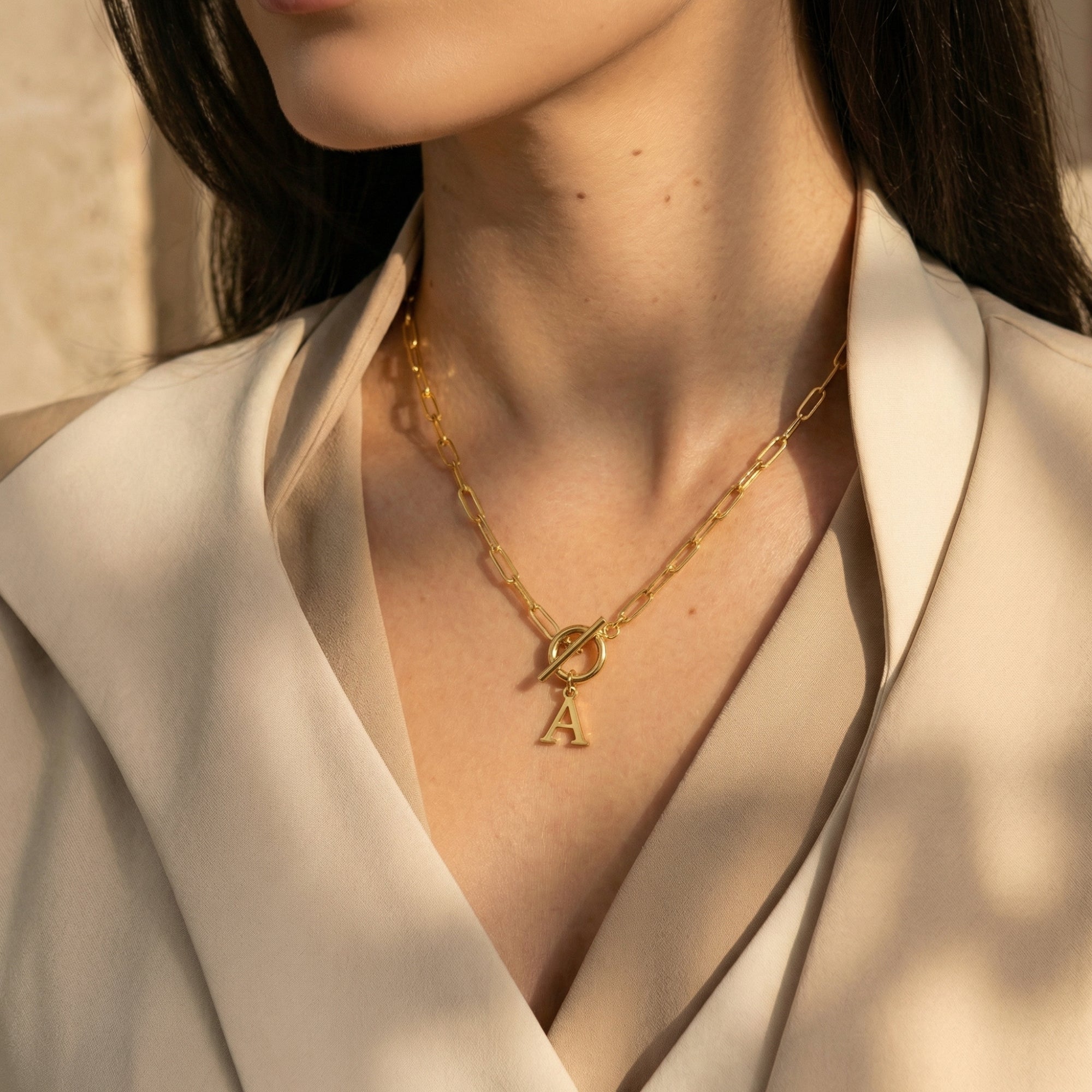 The Signature Initial Link Necklace