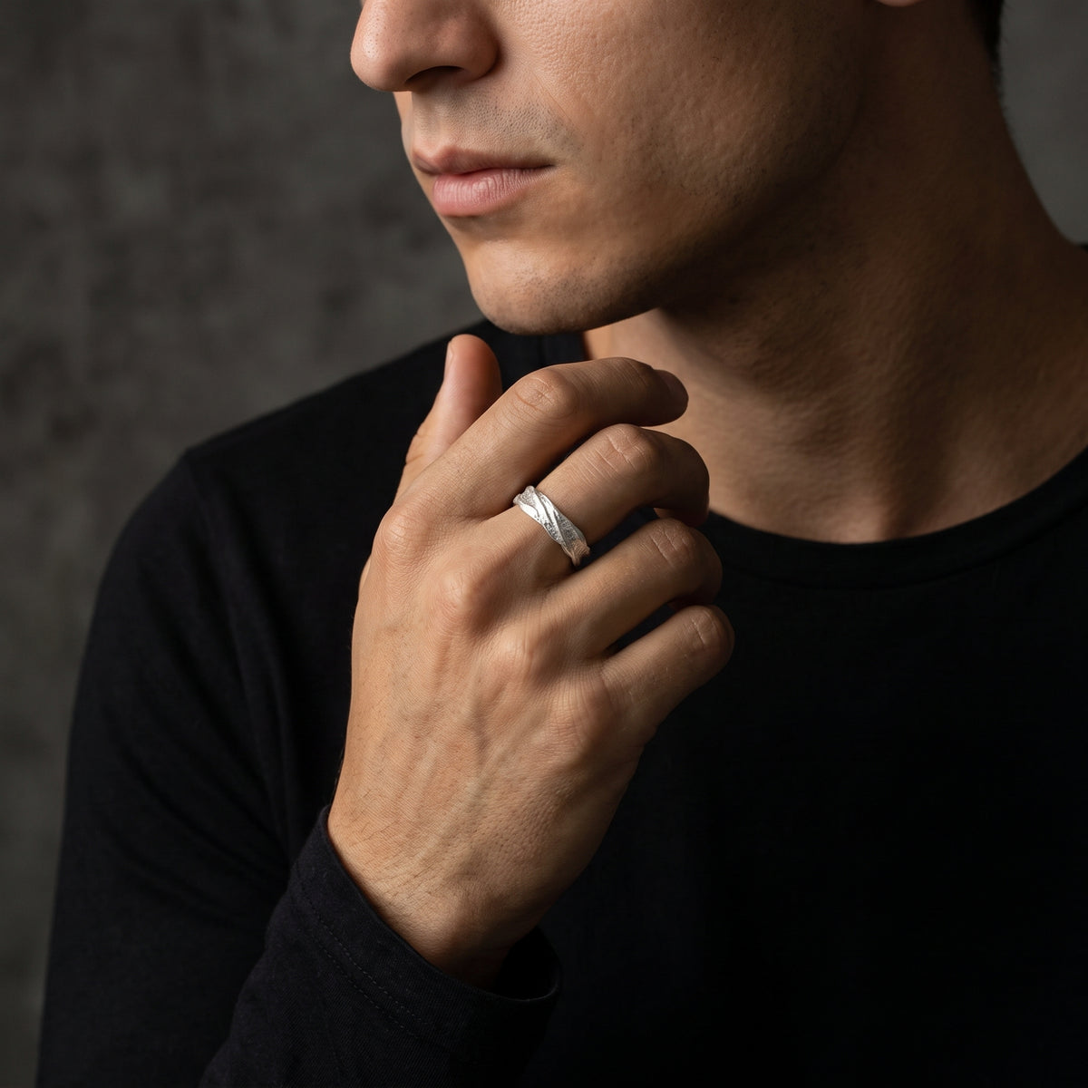 The Terrain Open Band Ring