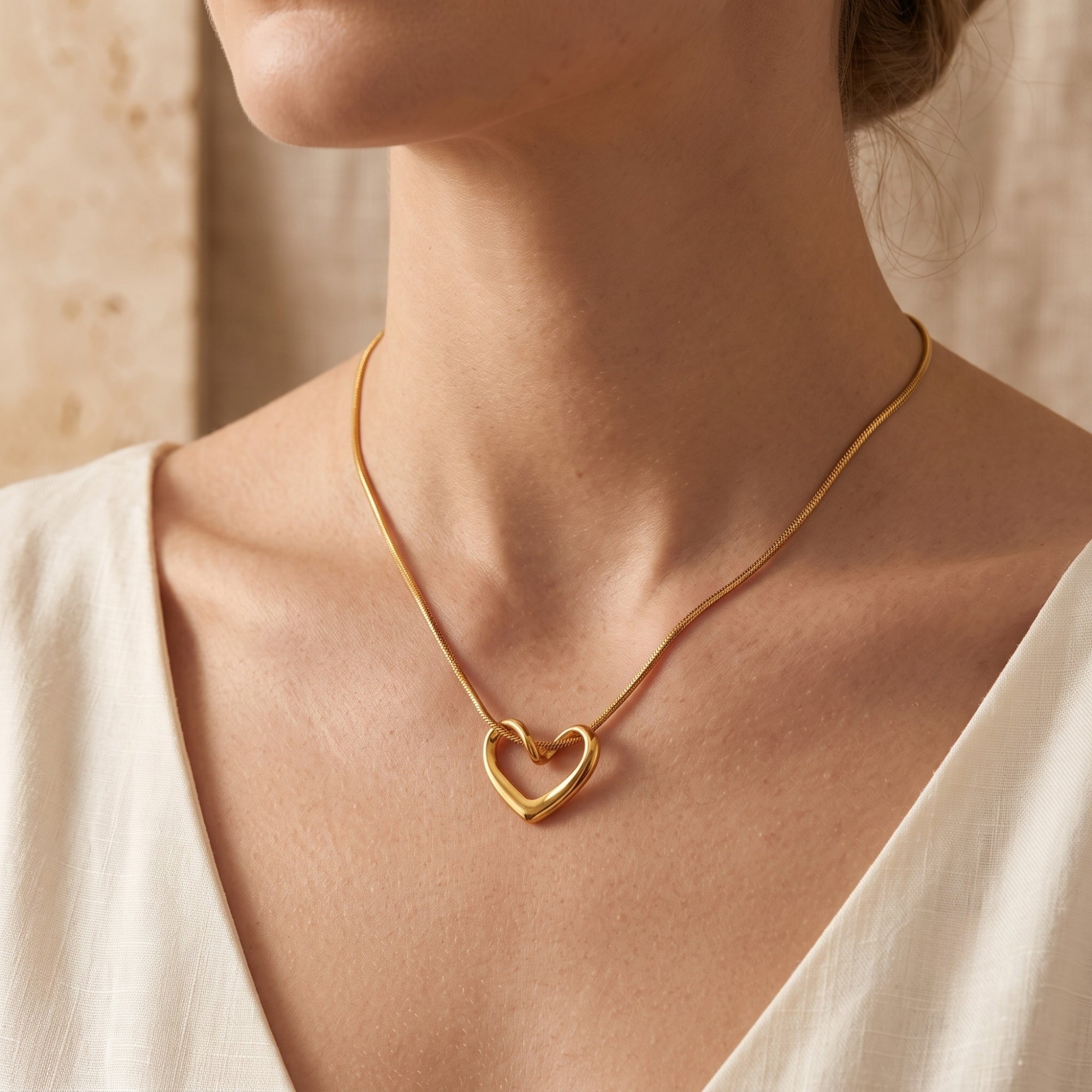 The Fluid Heart Necklace
