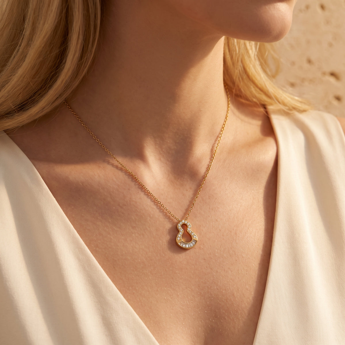 The Aura Keyhole Necklace