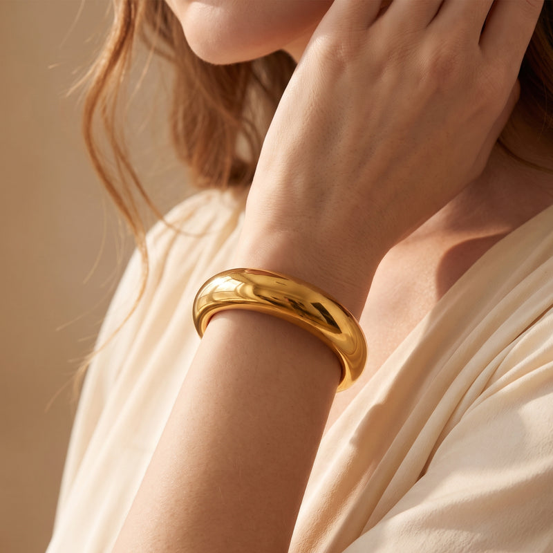 The Sculptural Cuff Bracelet