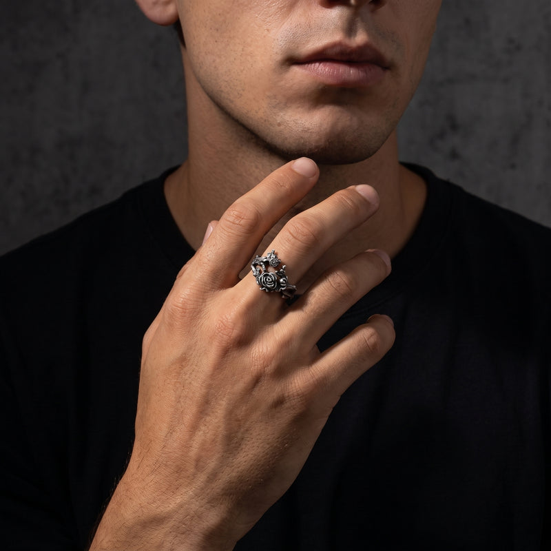 The Rose Vine Open Ring