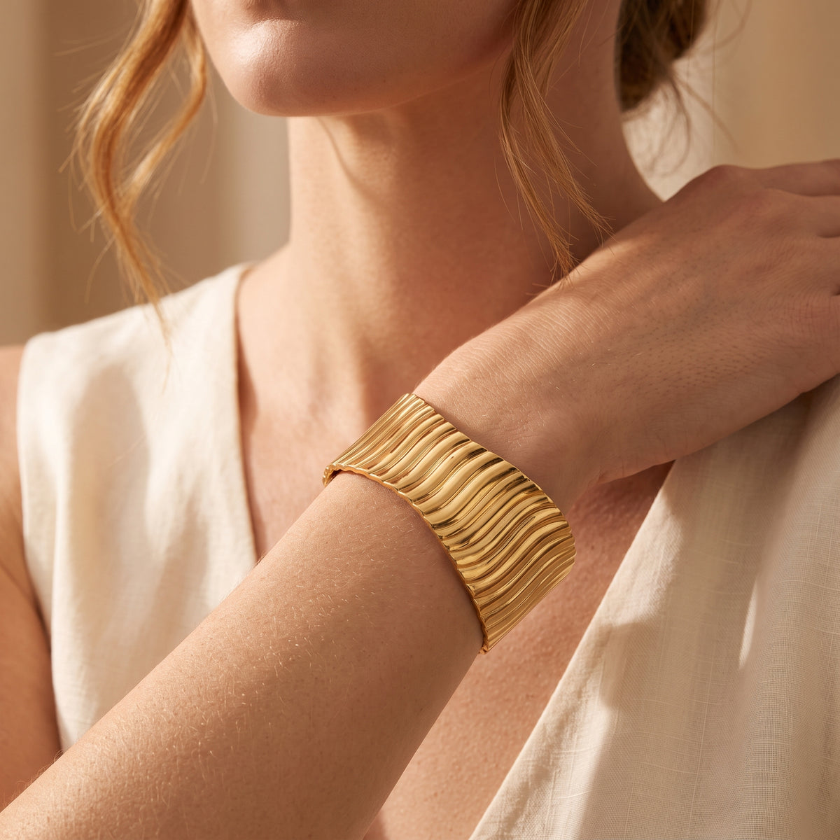 The Ripple Cuff Bracelet