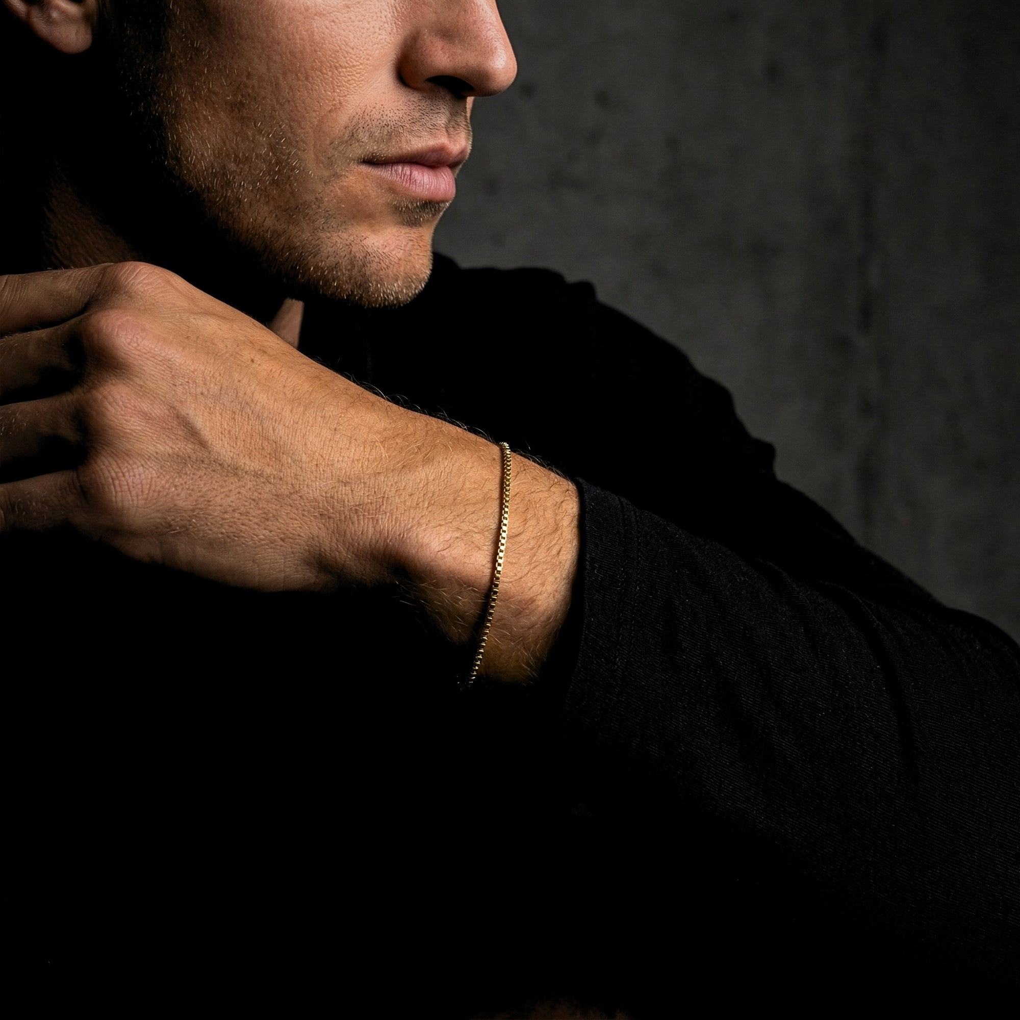 The Boxcar Bracelet - Gold