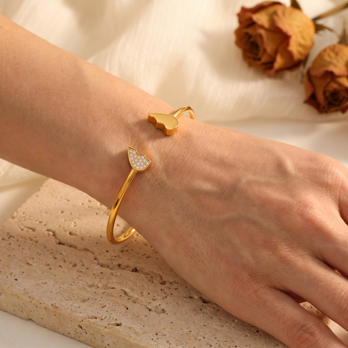 The Broken Heart Cuff Bracelet