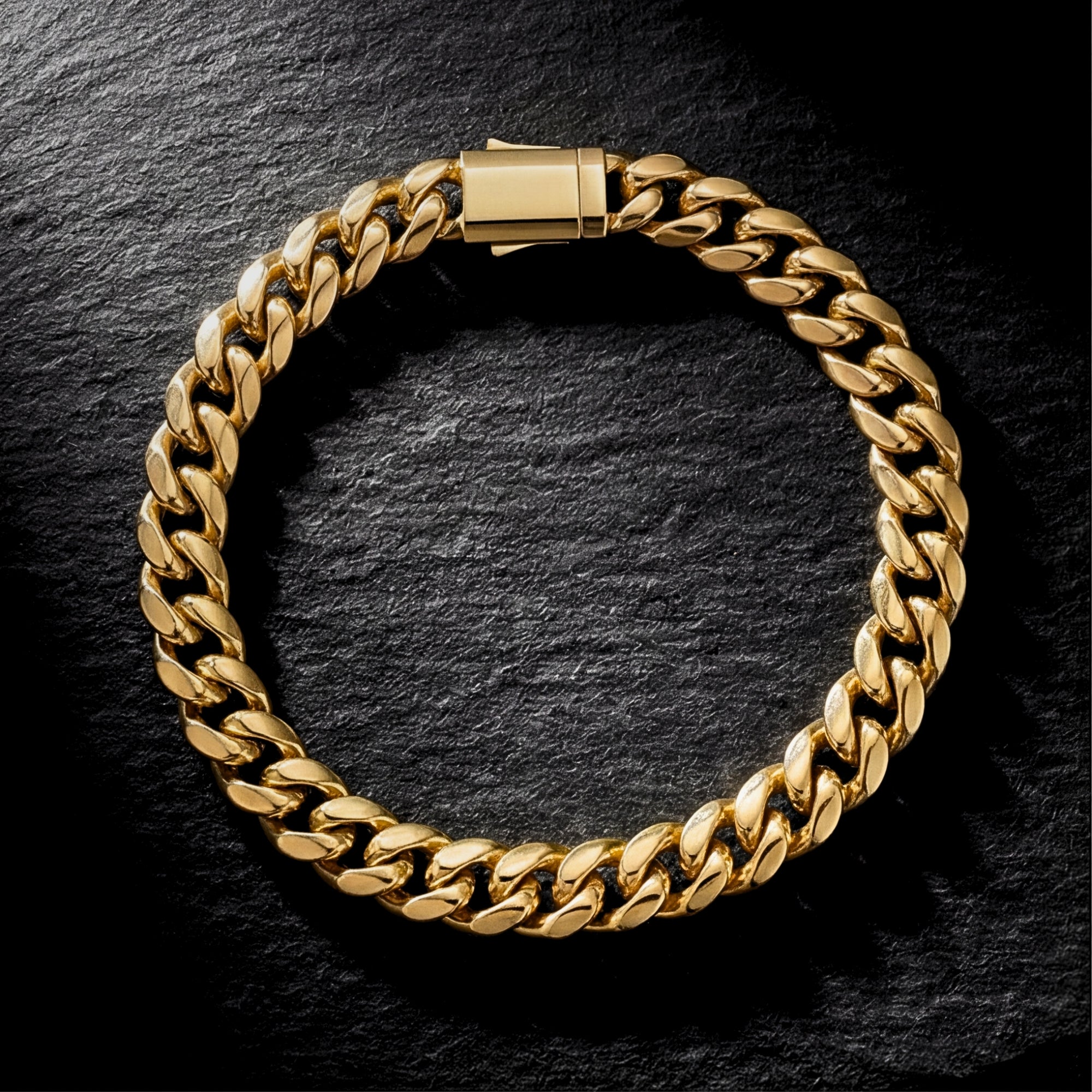 The Origin Cuban Bracelet - Gold - 8mm