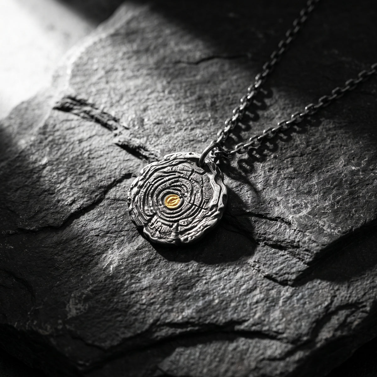 The Growth Ring Pendant Necklace