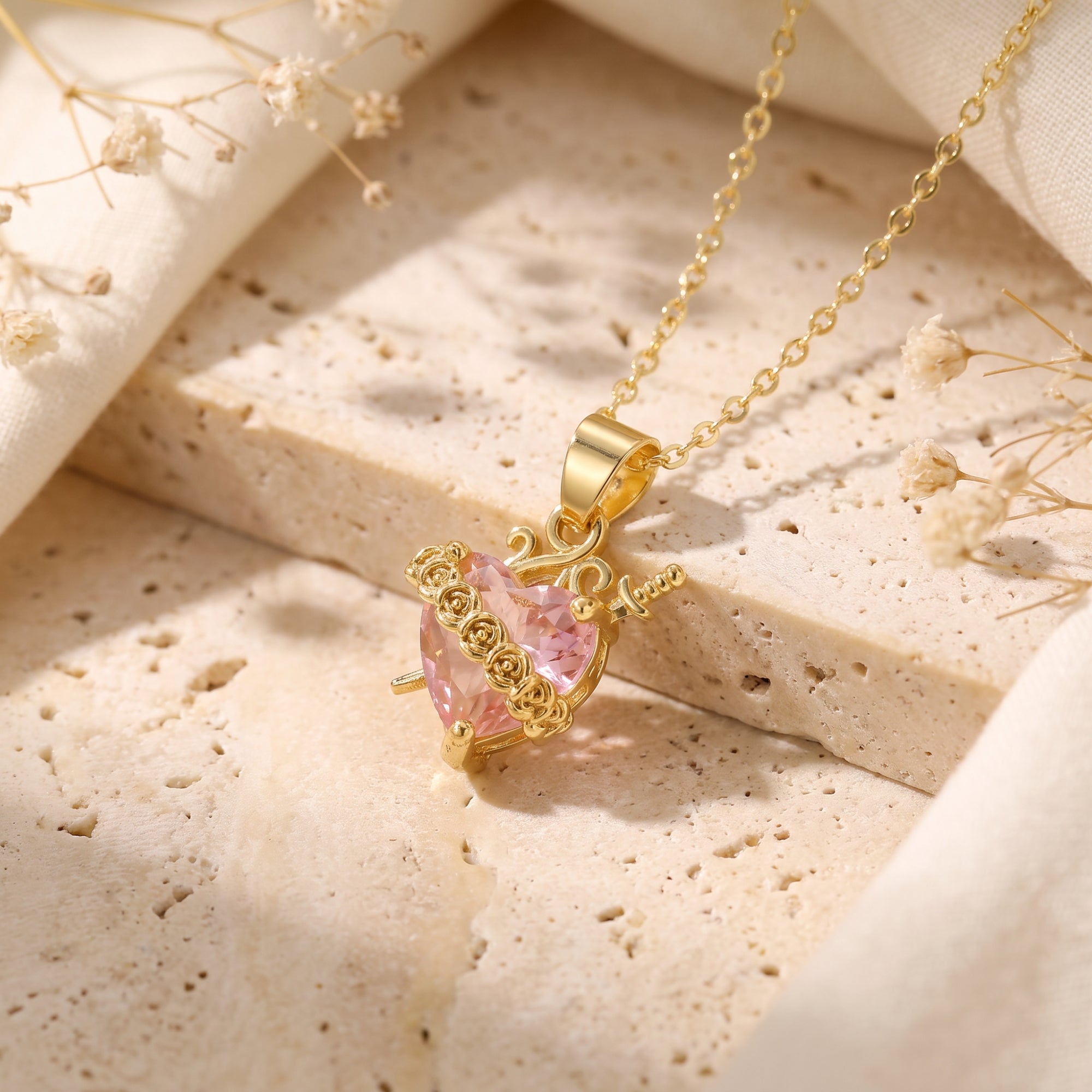 The Devotion Heart Pendant Necklace