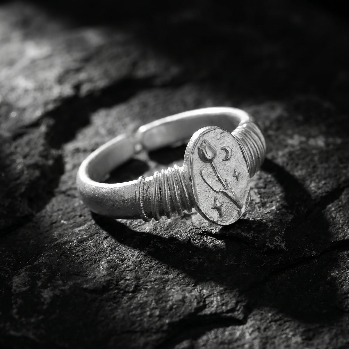 The Celestial Tulip Ring