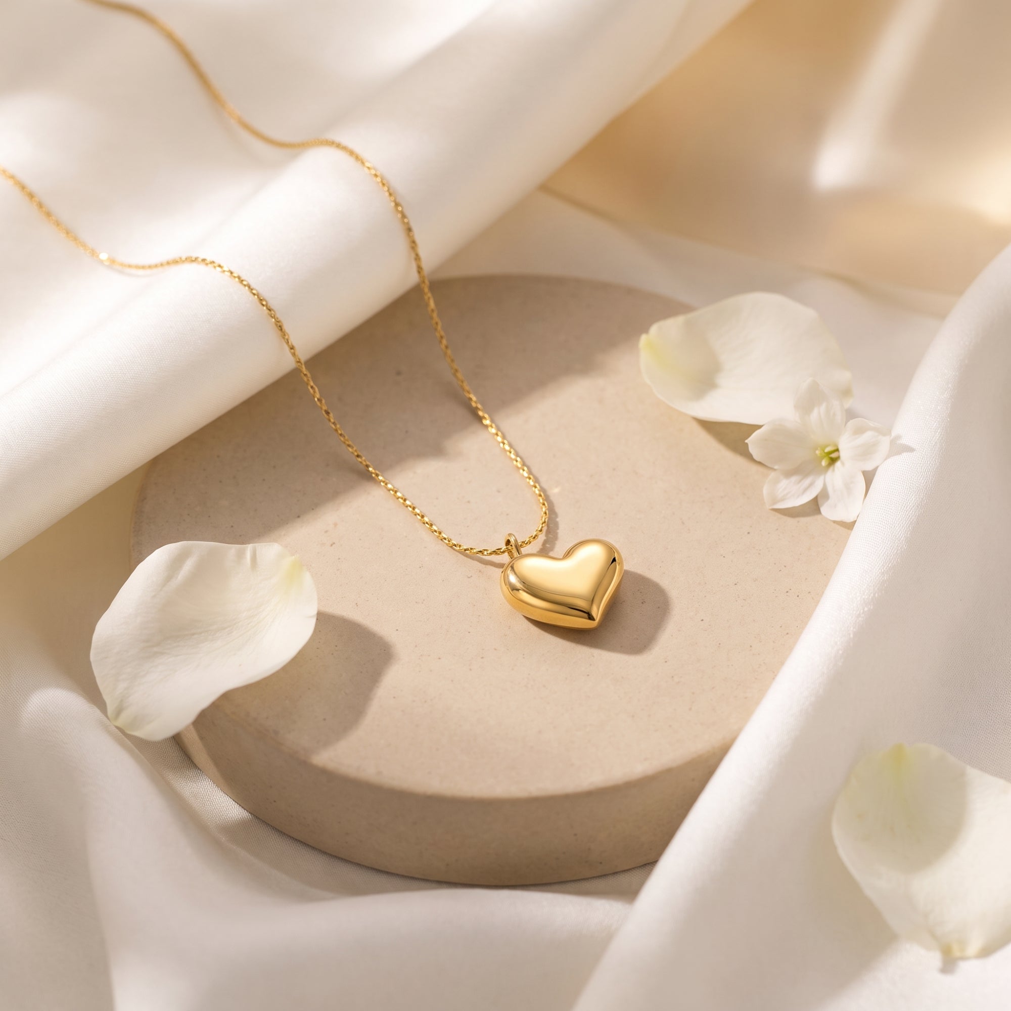 The Puffed Heart Necklace