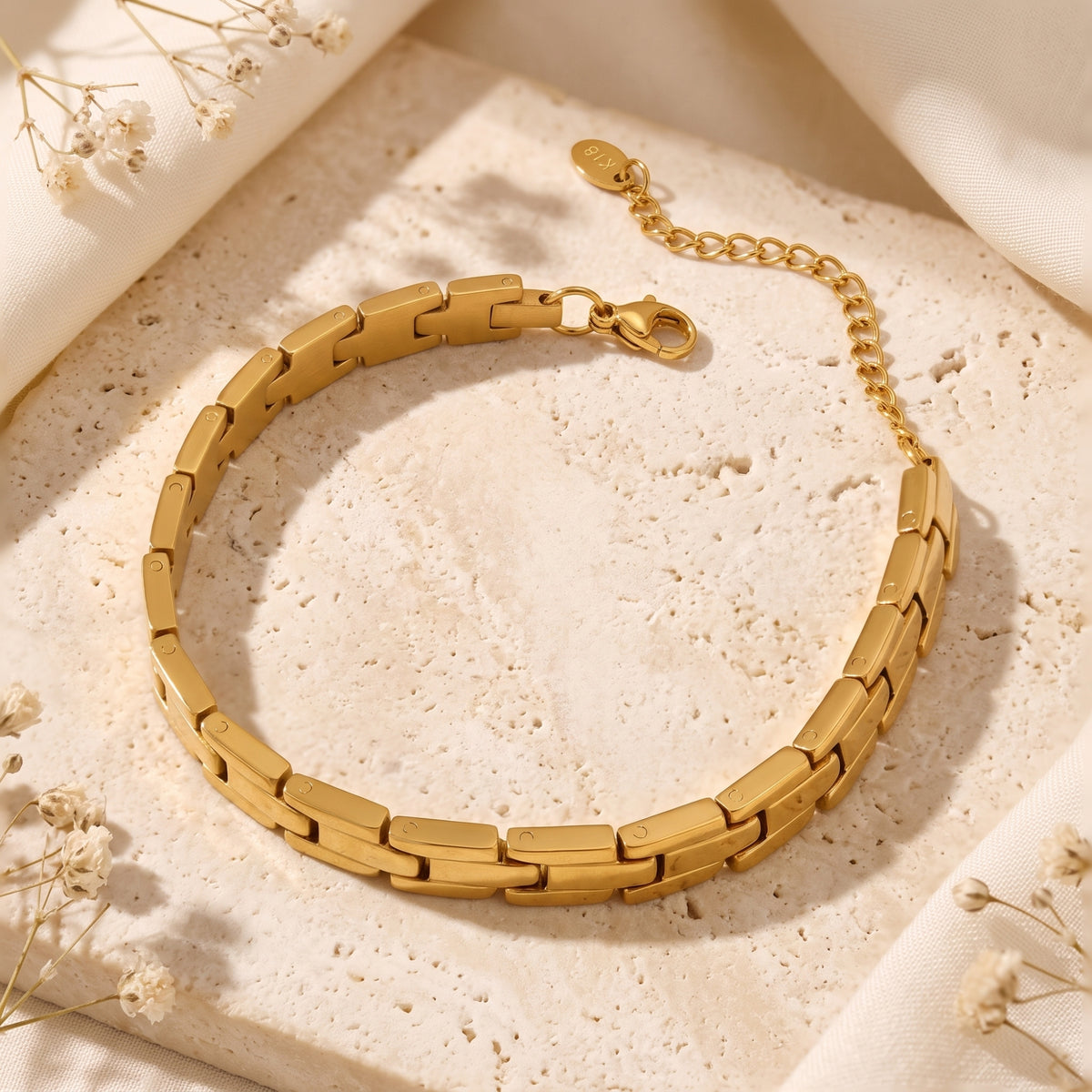 The Block Link Statement Bracelet