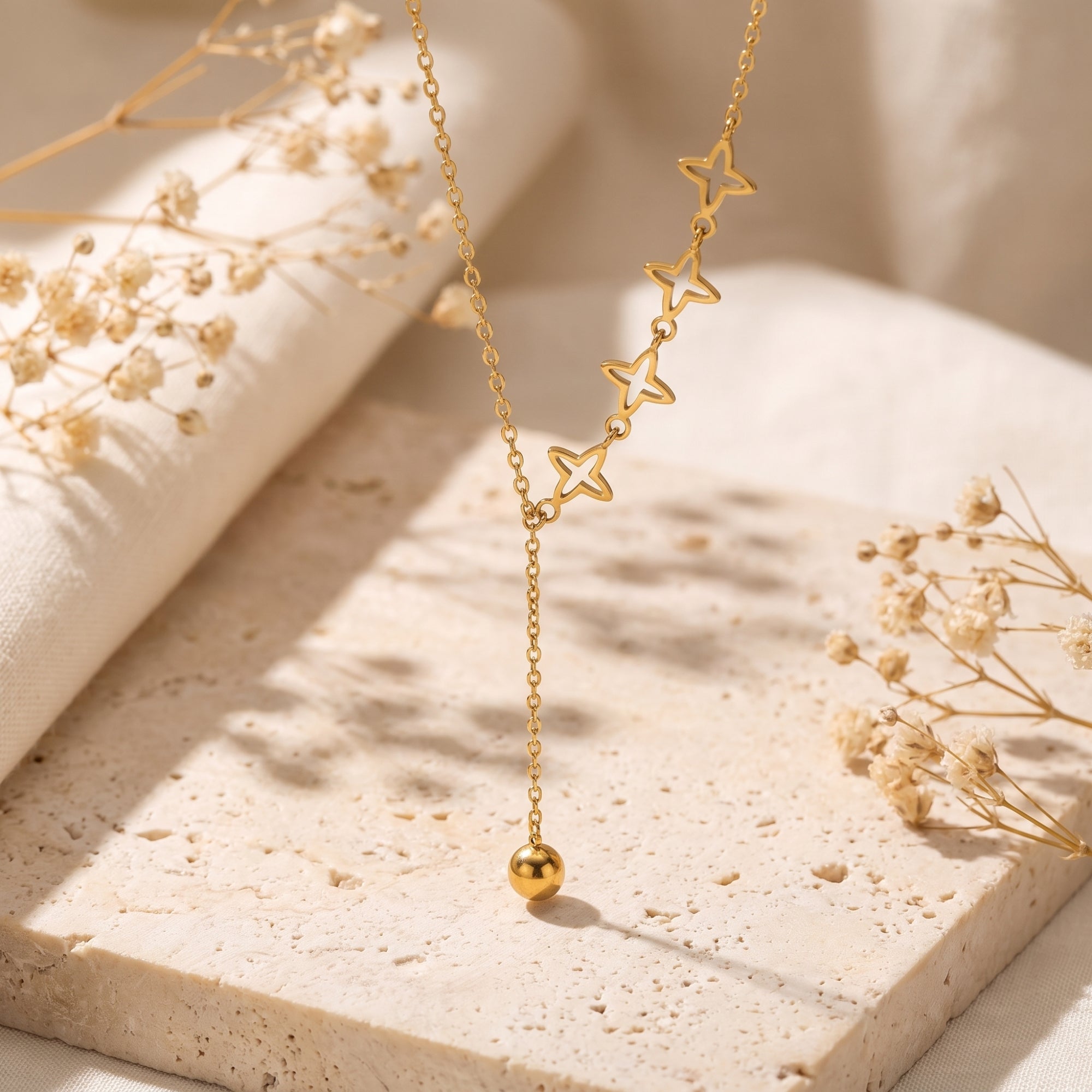 The Celestial Star Lariat Necklace