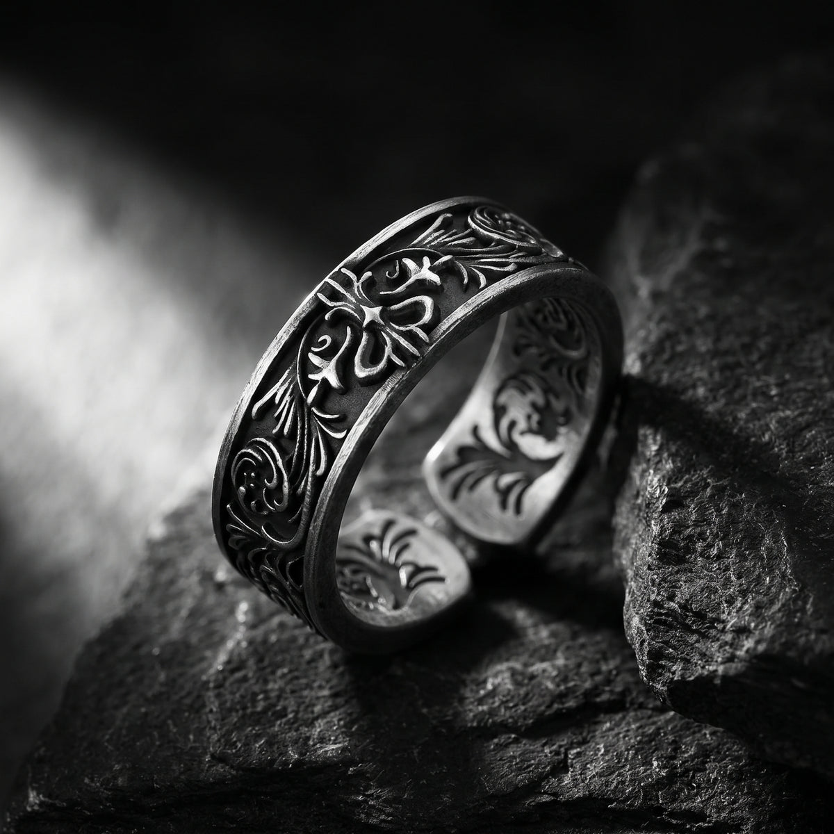 The Filigree Open Band Ring