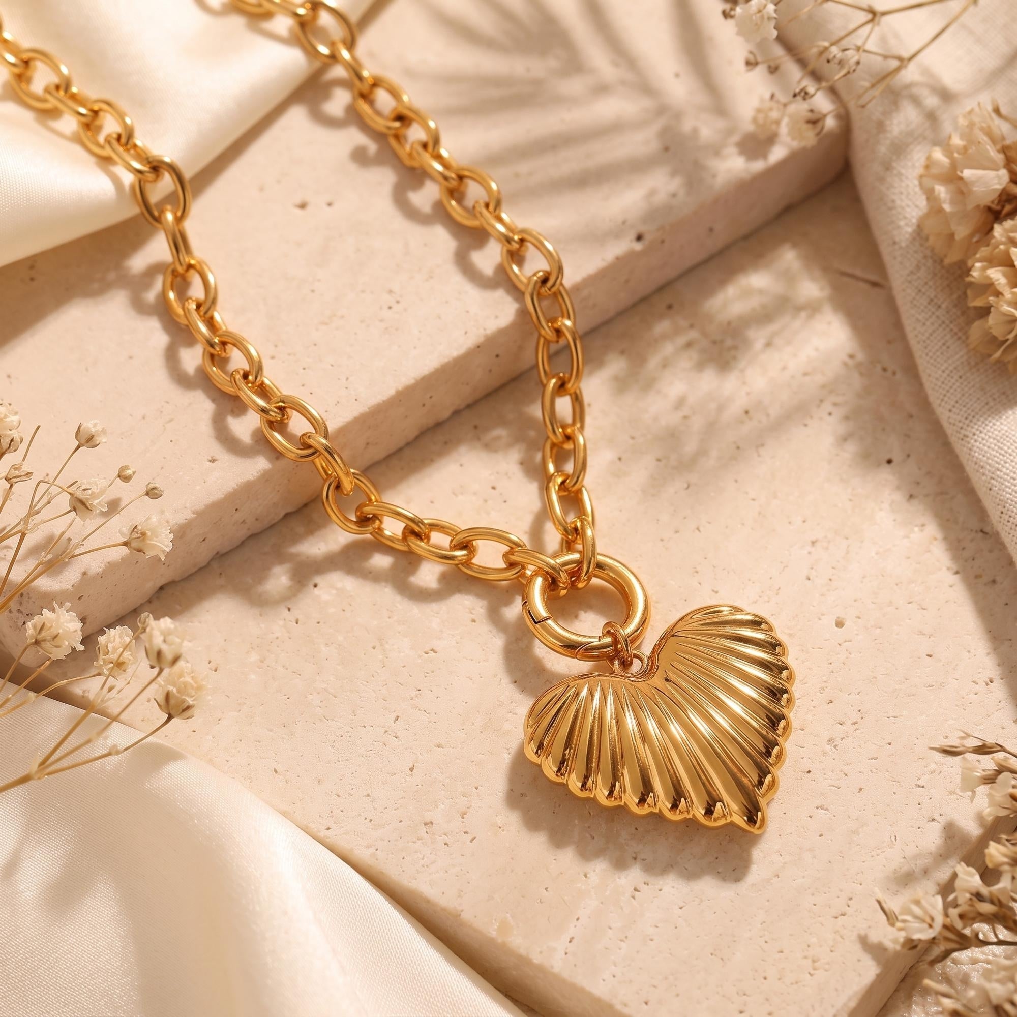 Collier pendentif cœur Verona