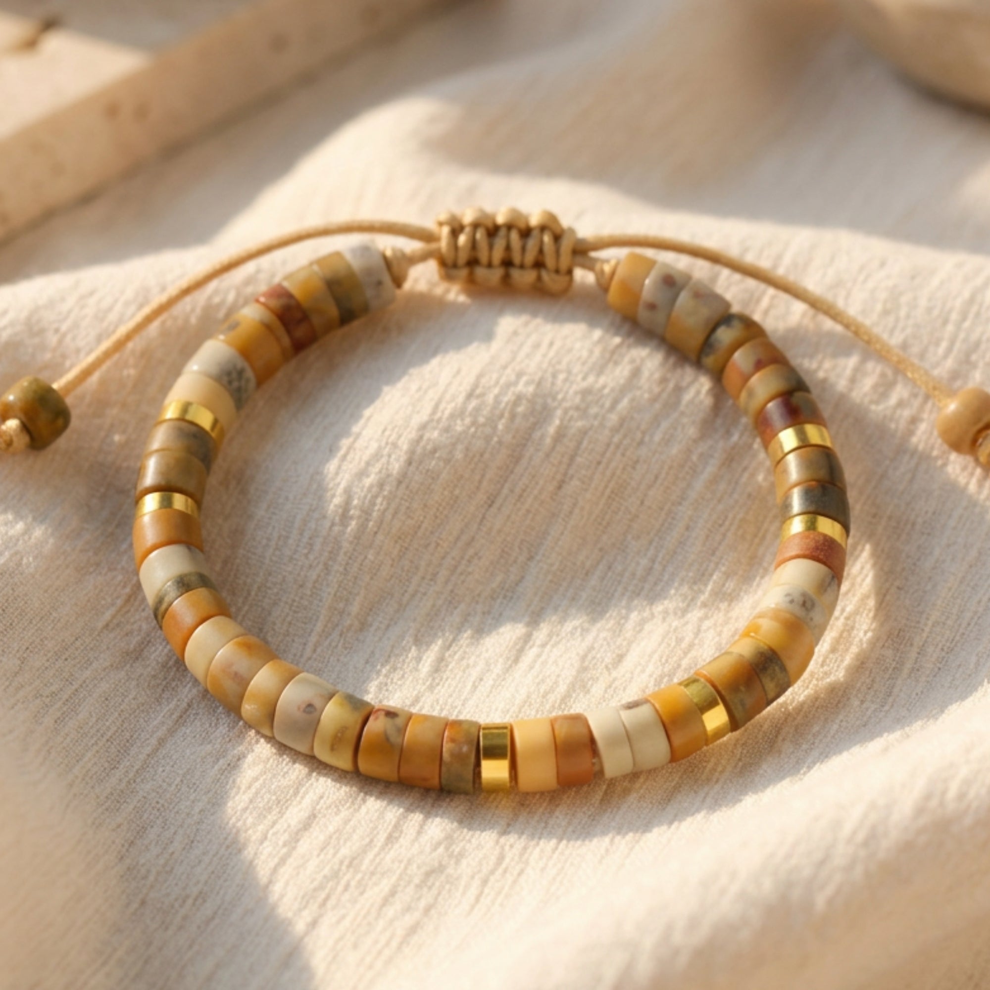 The Resilient Spirit Natural Agate Bracelet