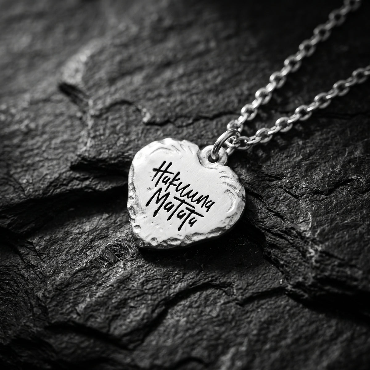 The Hakuna Matata Heart Necklace