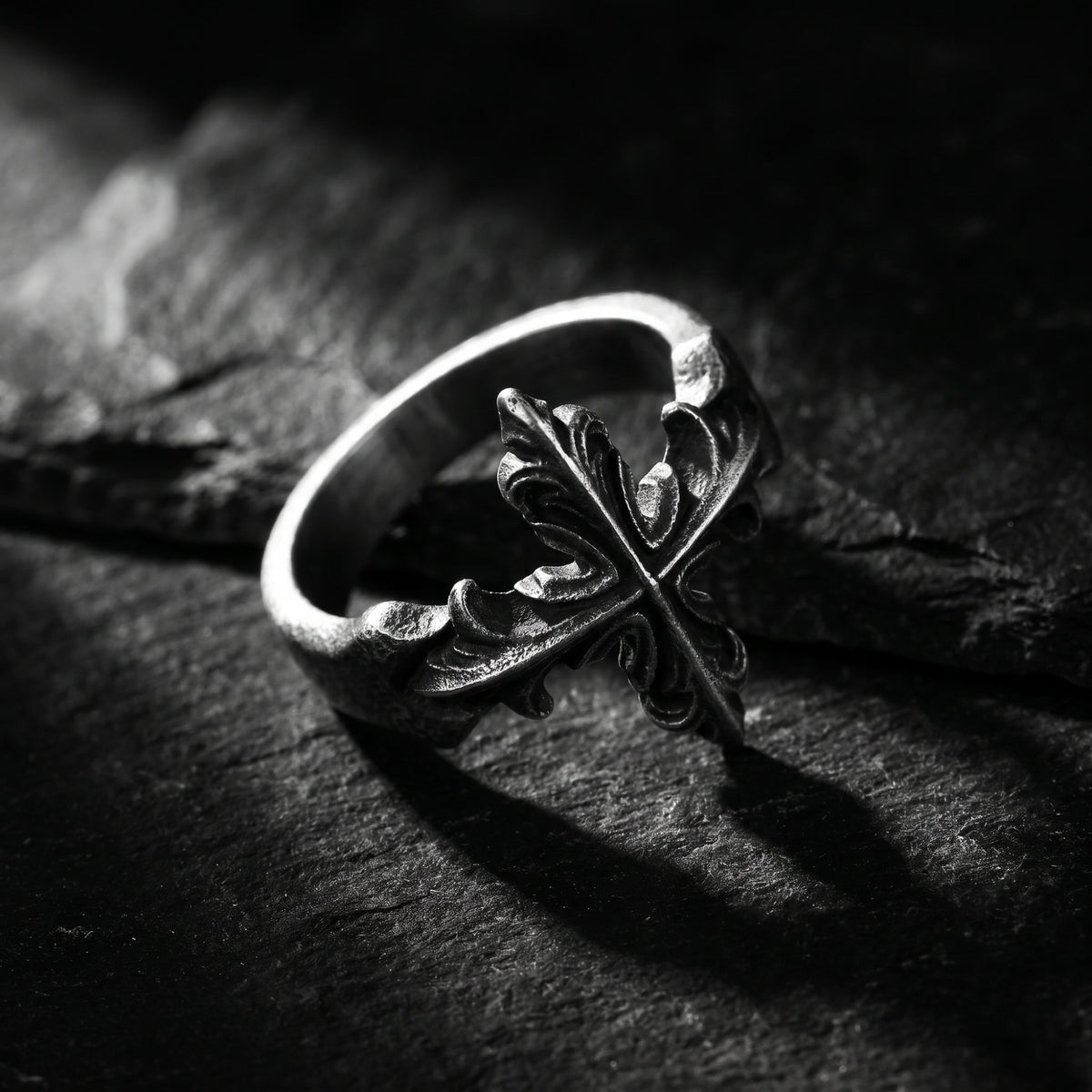 The Sovereign Cross Open Ring