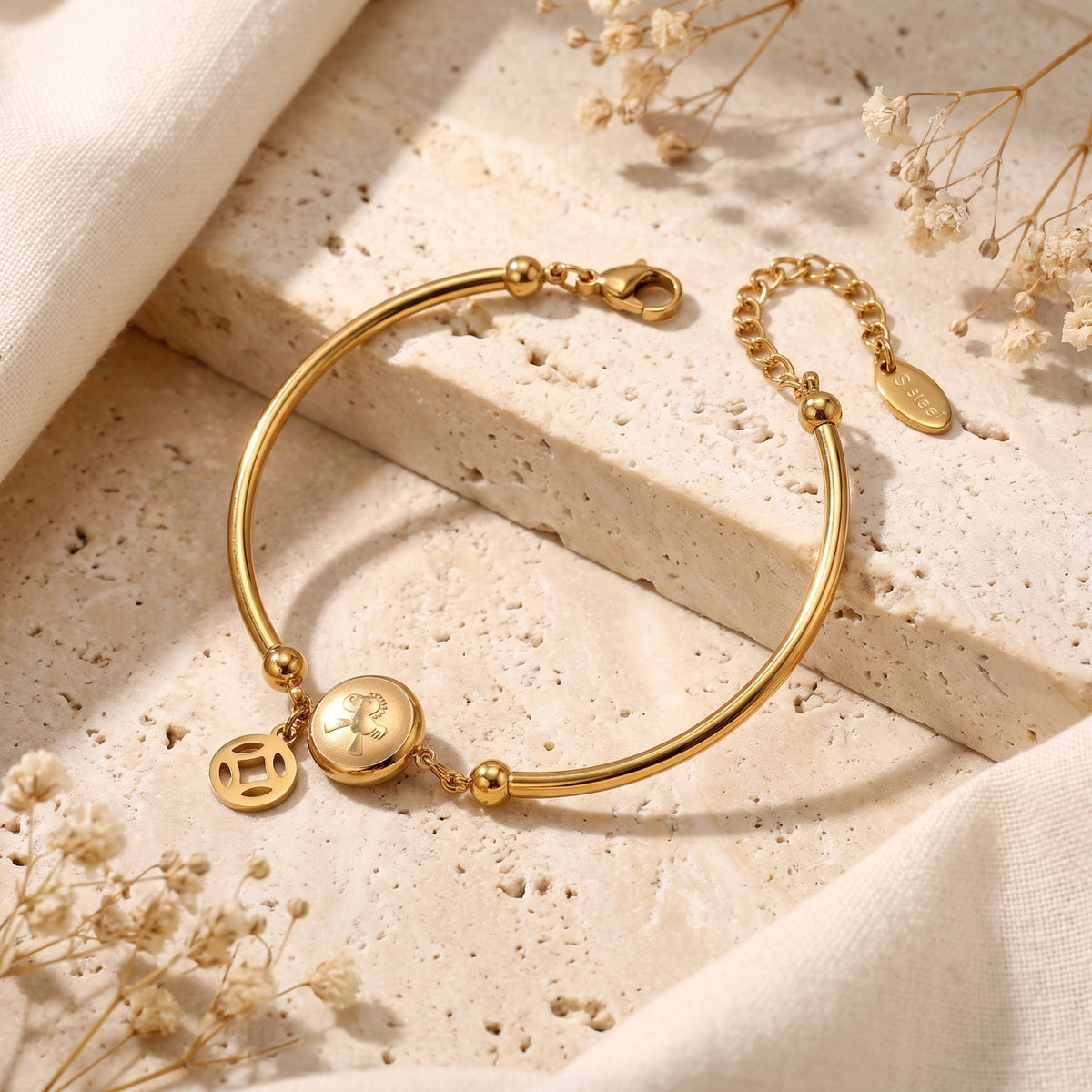 The Fortune Coin Station Bracelet