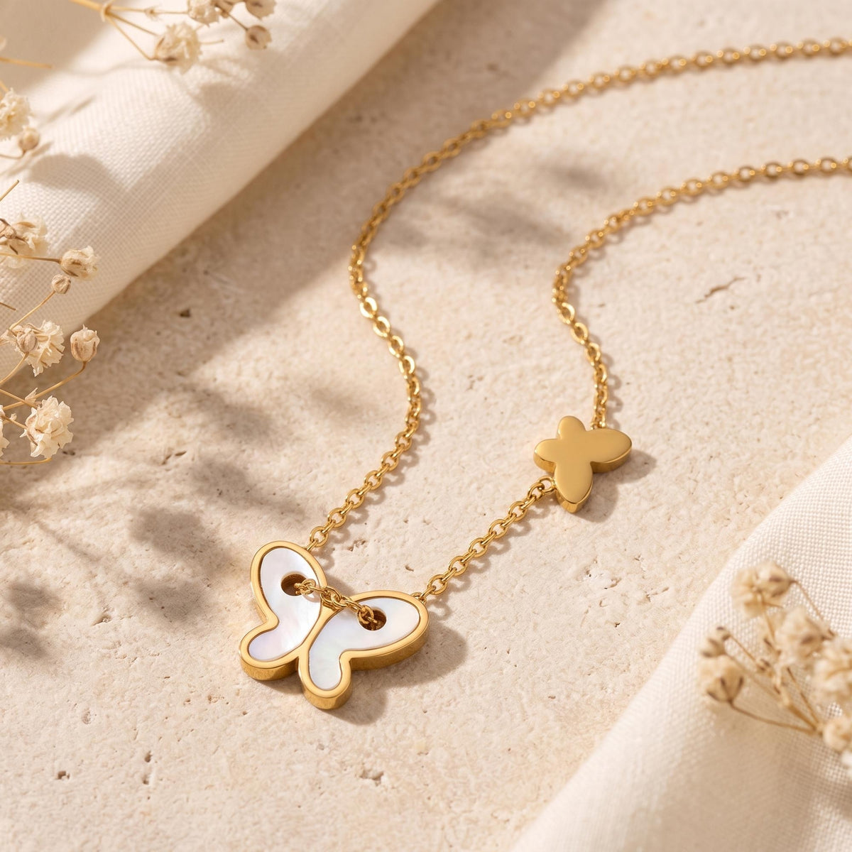 The Flutter Butterfly Necklace