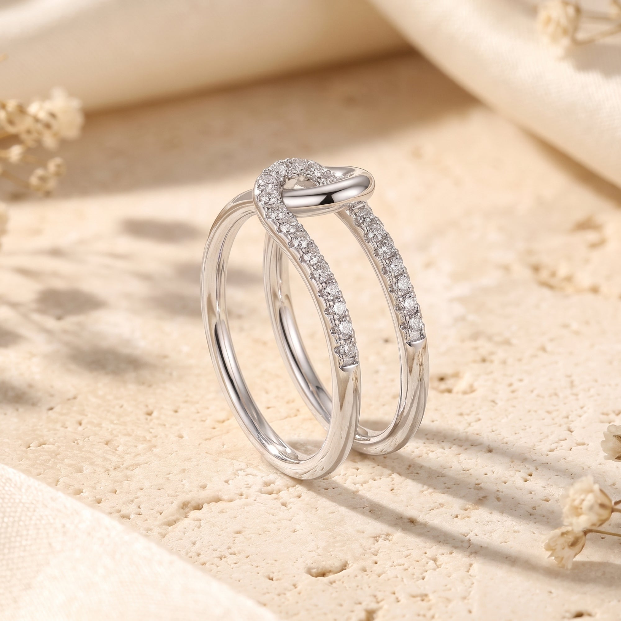 The Entwined Knot Ring