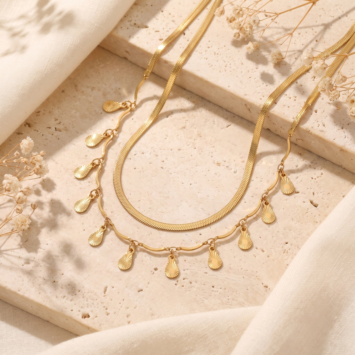 The Cascade Drop Necklace