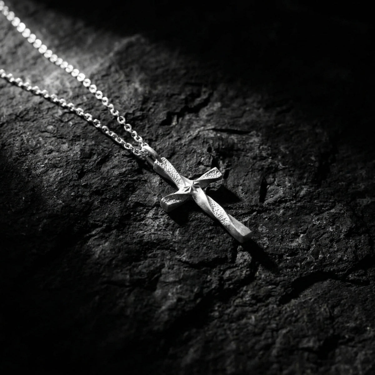 The Twisted Cross Necklace