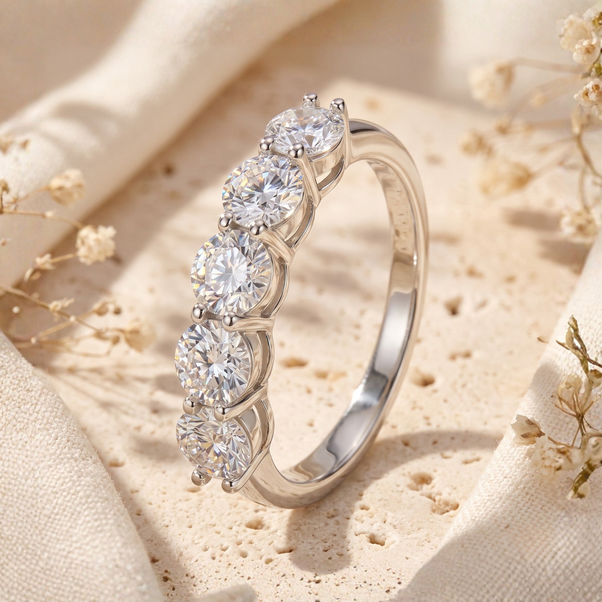 The Evermore Five-Stone Ring