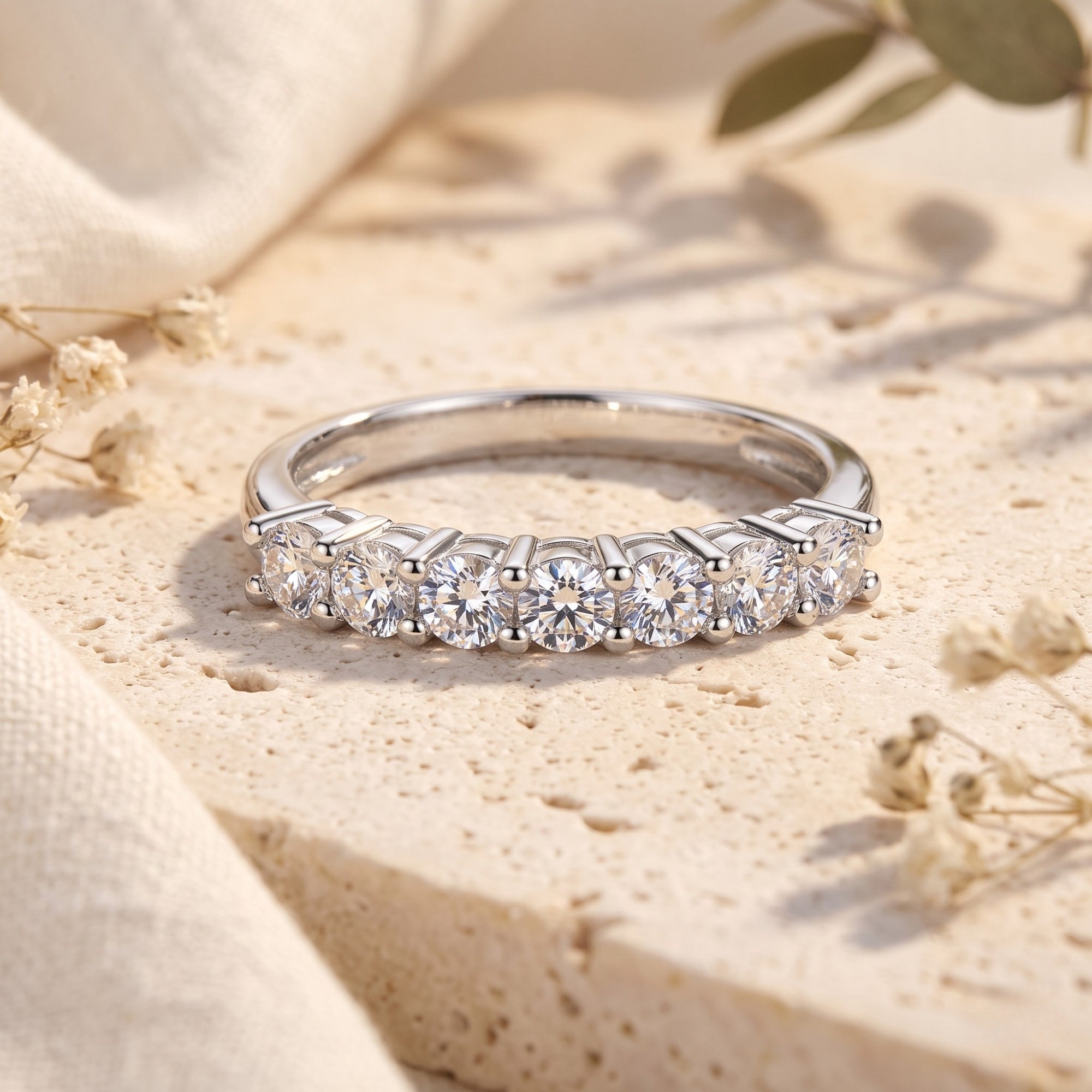 The Seven-Stone Band Ring