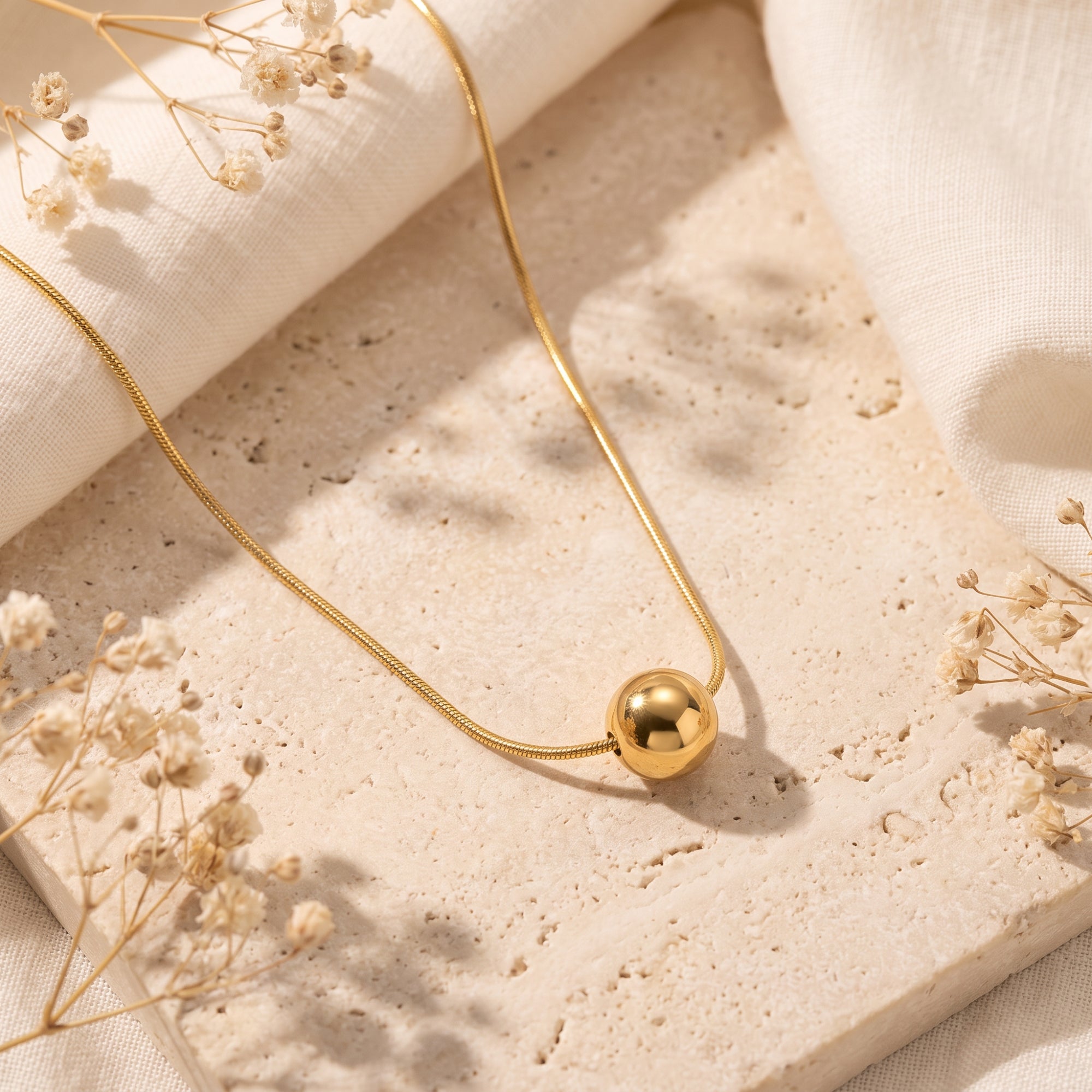 The Orbital Sphere Necklace