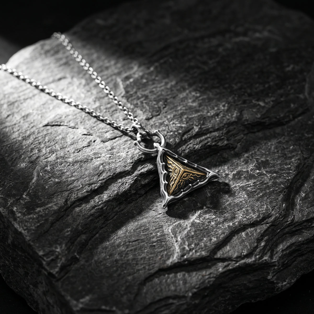 The Triangular Talisman Necklace