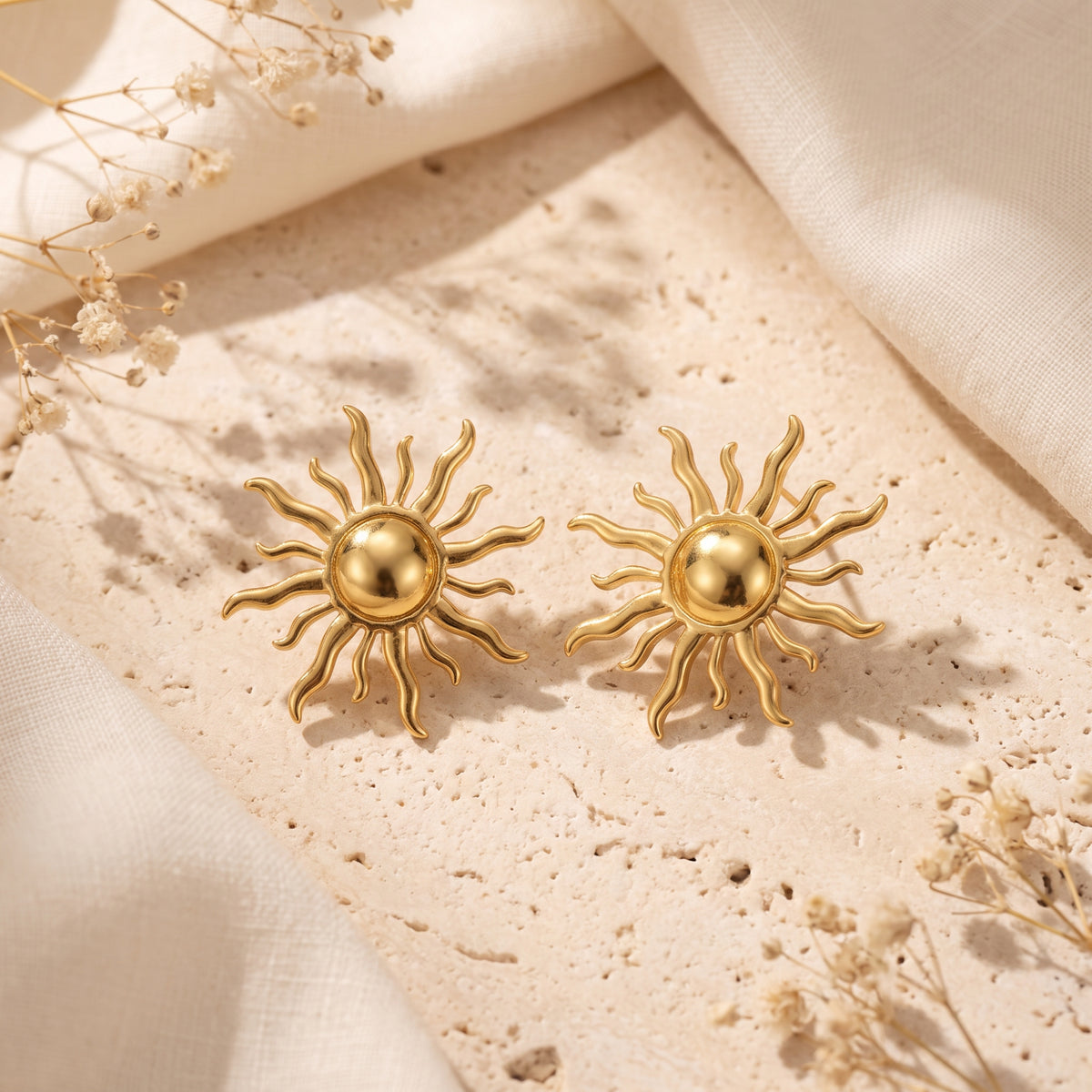 The Solstice Sunburst Earrings
