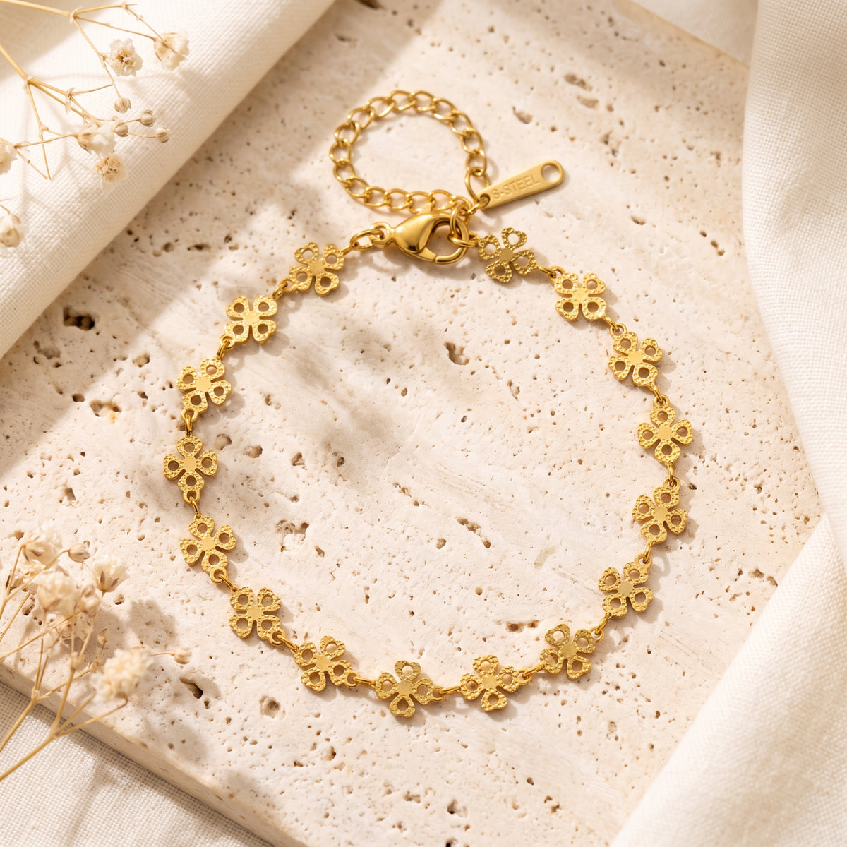 The Four-Leaf Station Bracelet