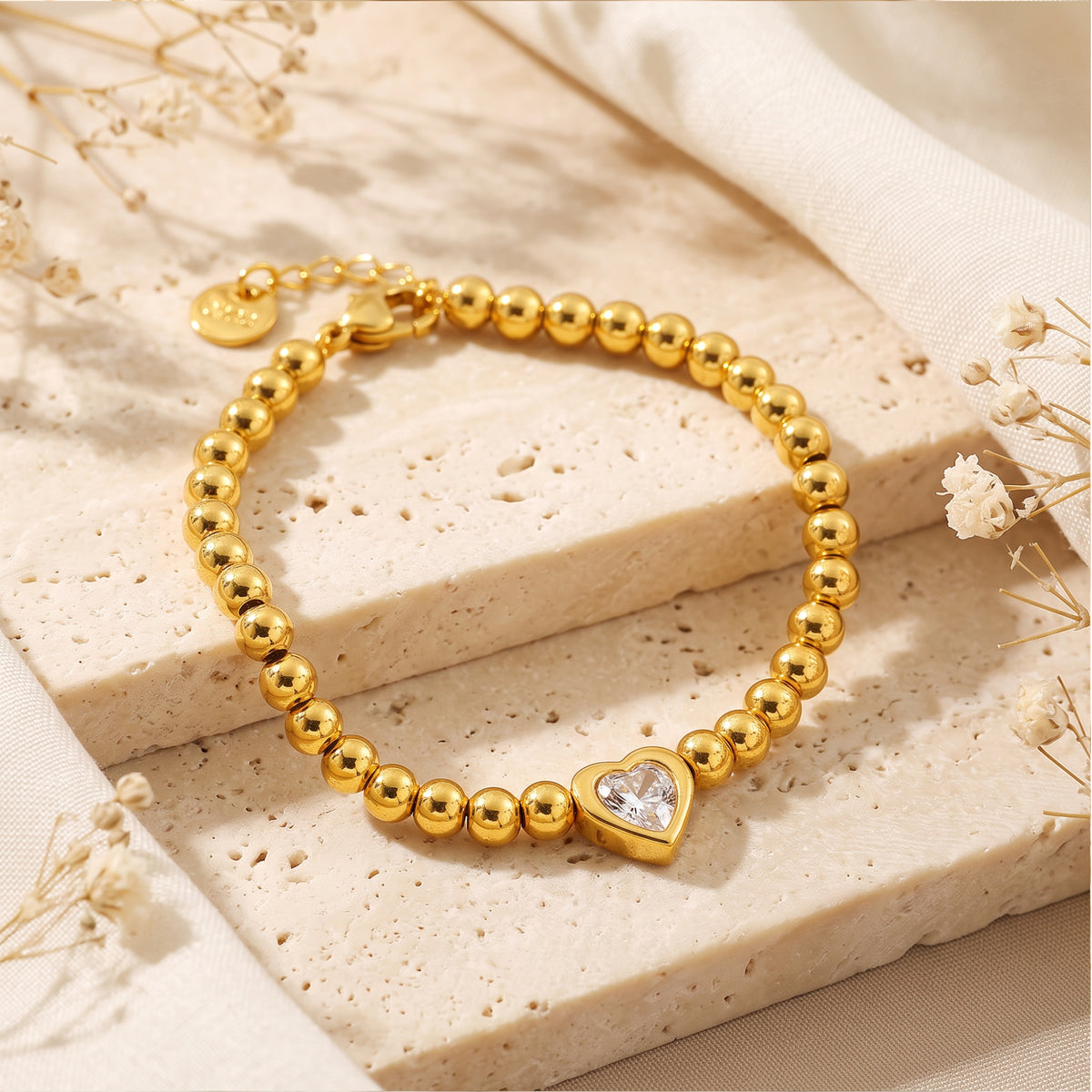 The Heart Beaded Bracelet