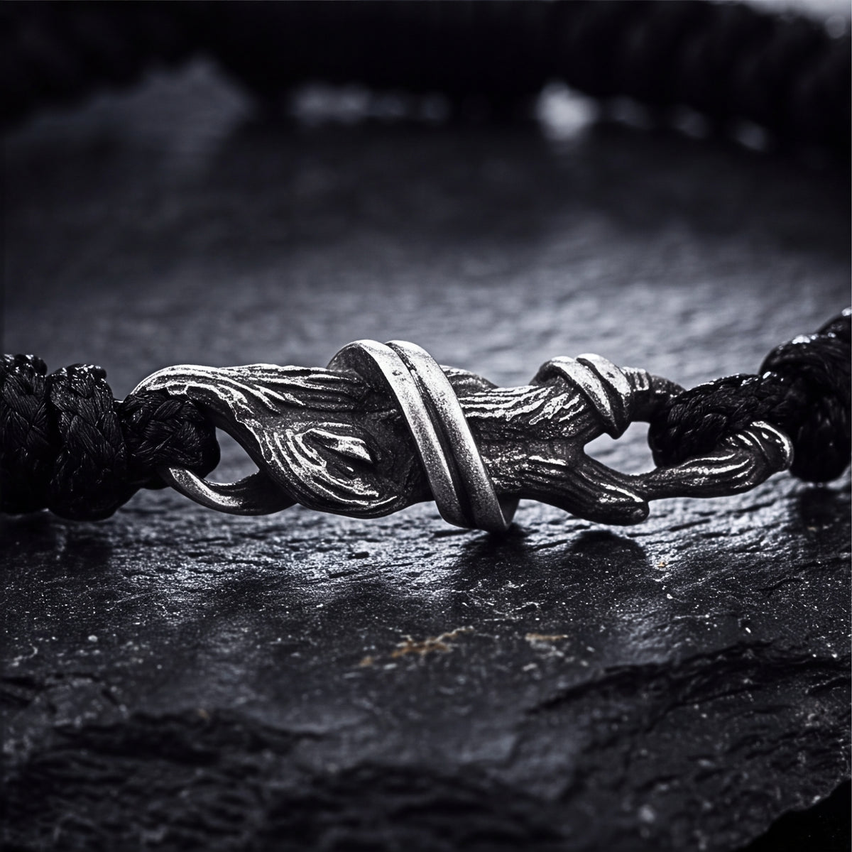 The Sylvan Bark Rope Bracelet