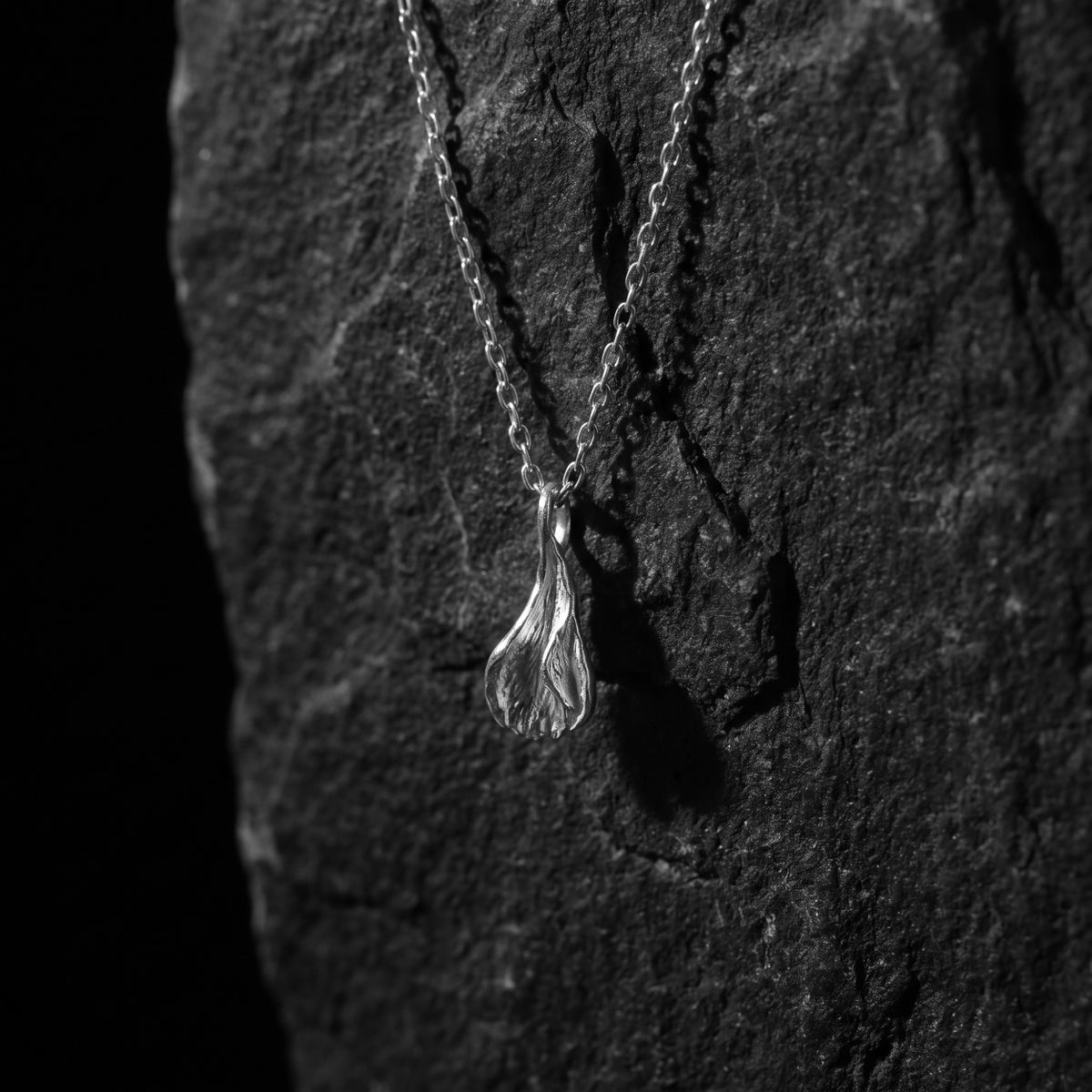 The Sculpted Petal Necklace