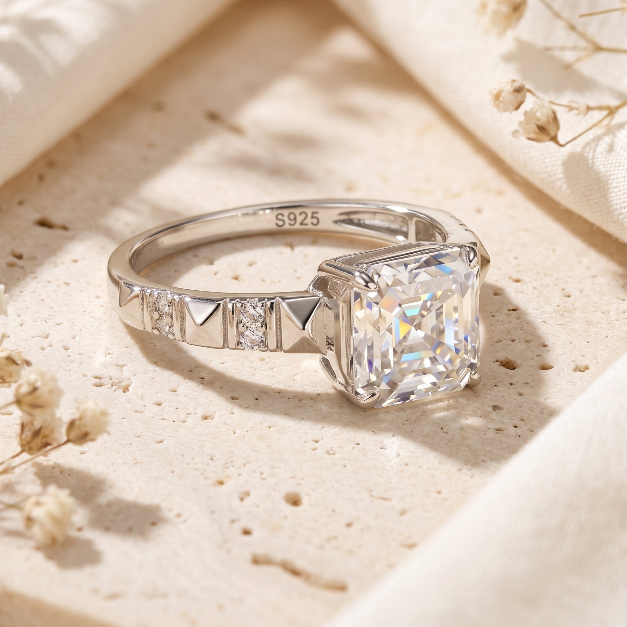 The Valo Radiant Solitaire Ring